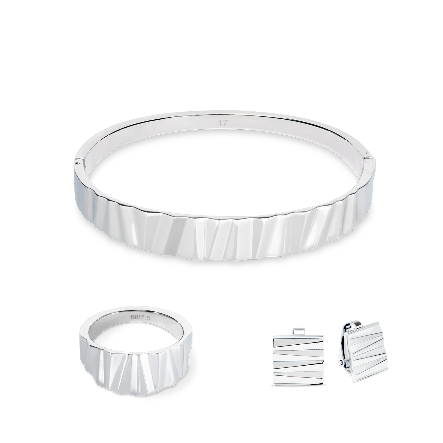 Bague Classic Wave Silber - Image 3