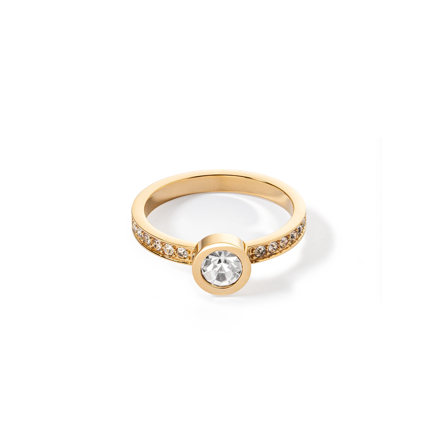 Bague Sparkling Dots or cristal