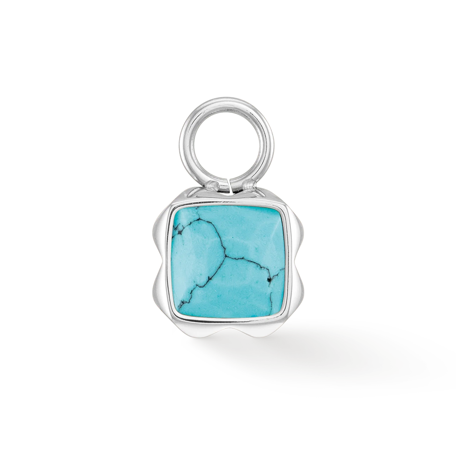 Birthstone Décembre Charm Turquoise Argent - Image 2