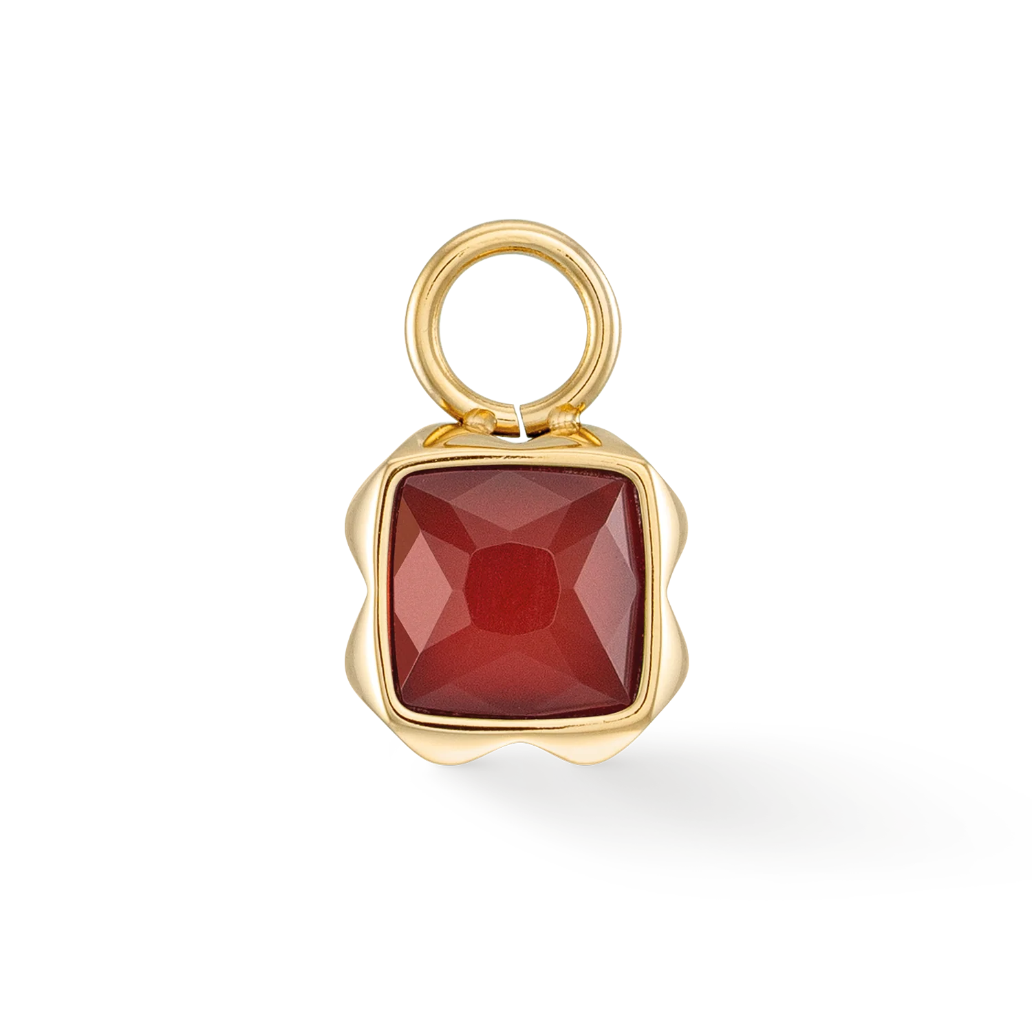Birthstone Janvier Charm Agate Rouge Or - Image 2