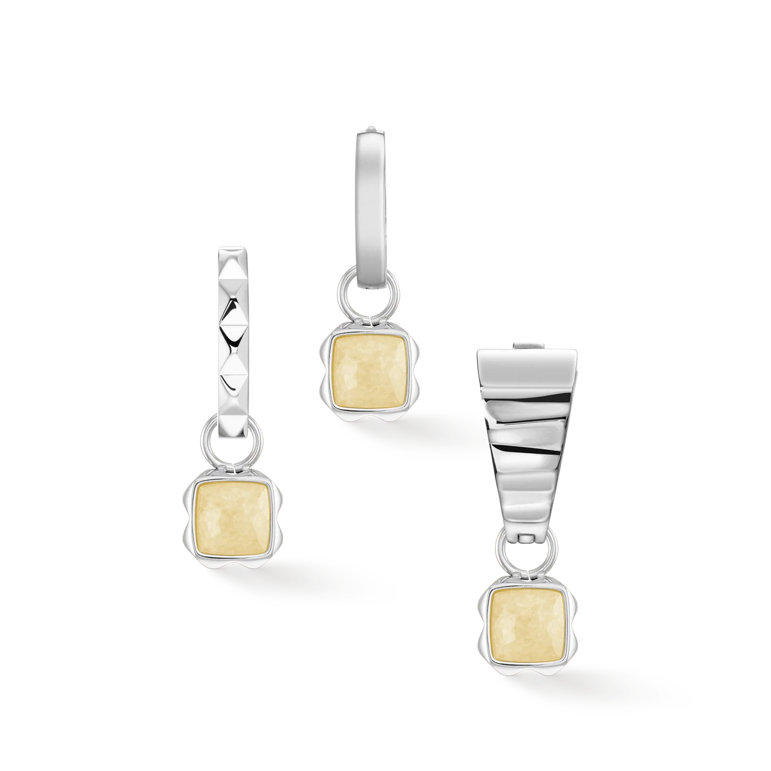 Birthstone Novembre Charm Citrine Argent - Image 3
