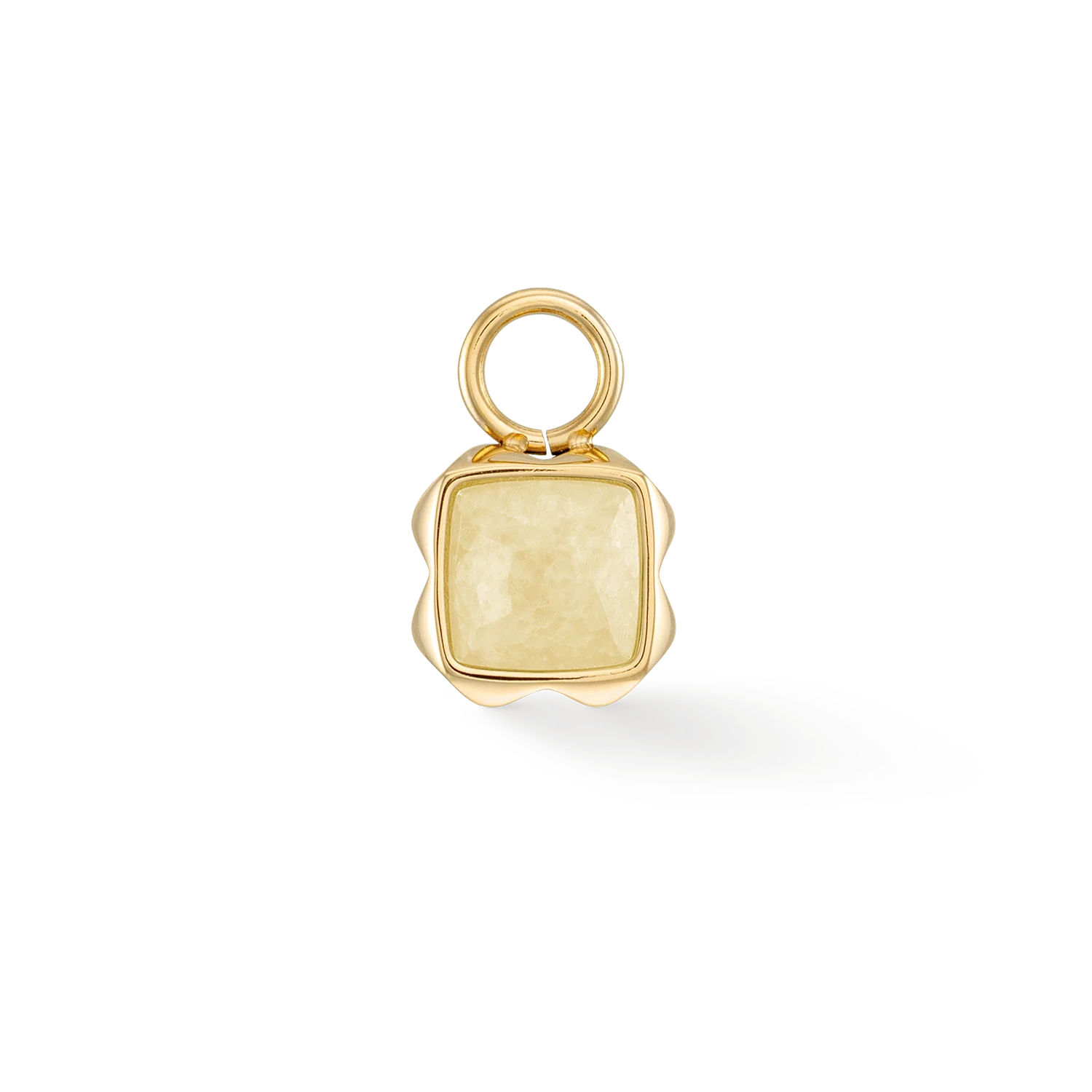 Birthstone Novembre Charm Citrine Or