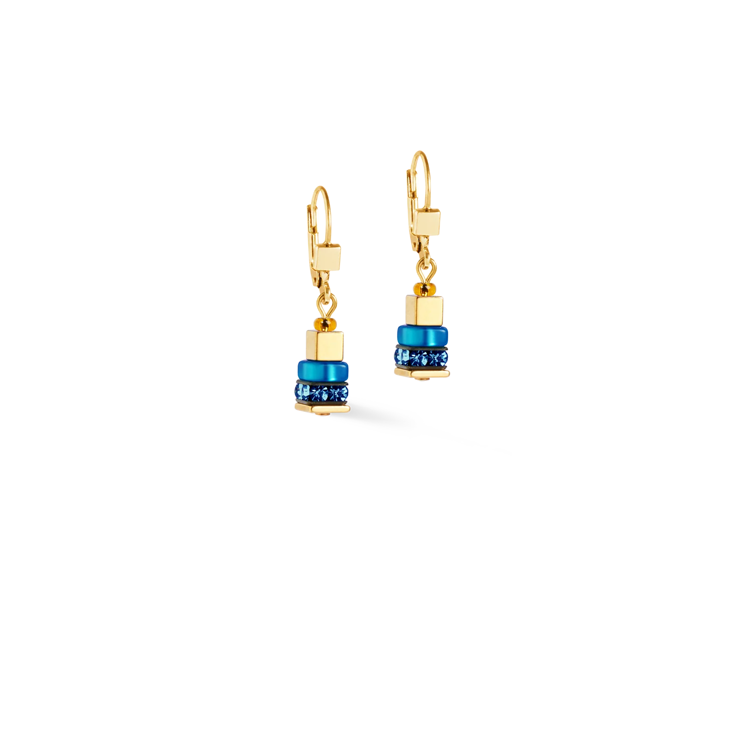 Boucles d'oreilles Autumn Glow Cube multicolore