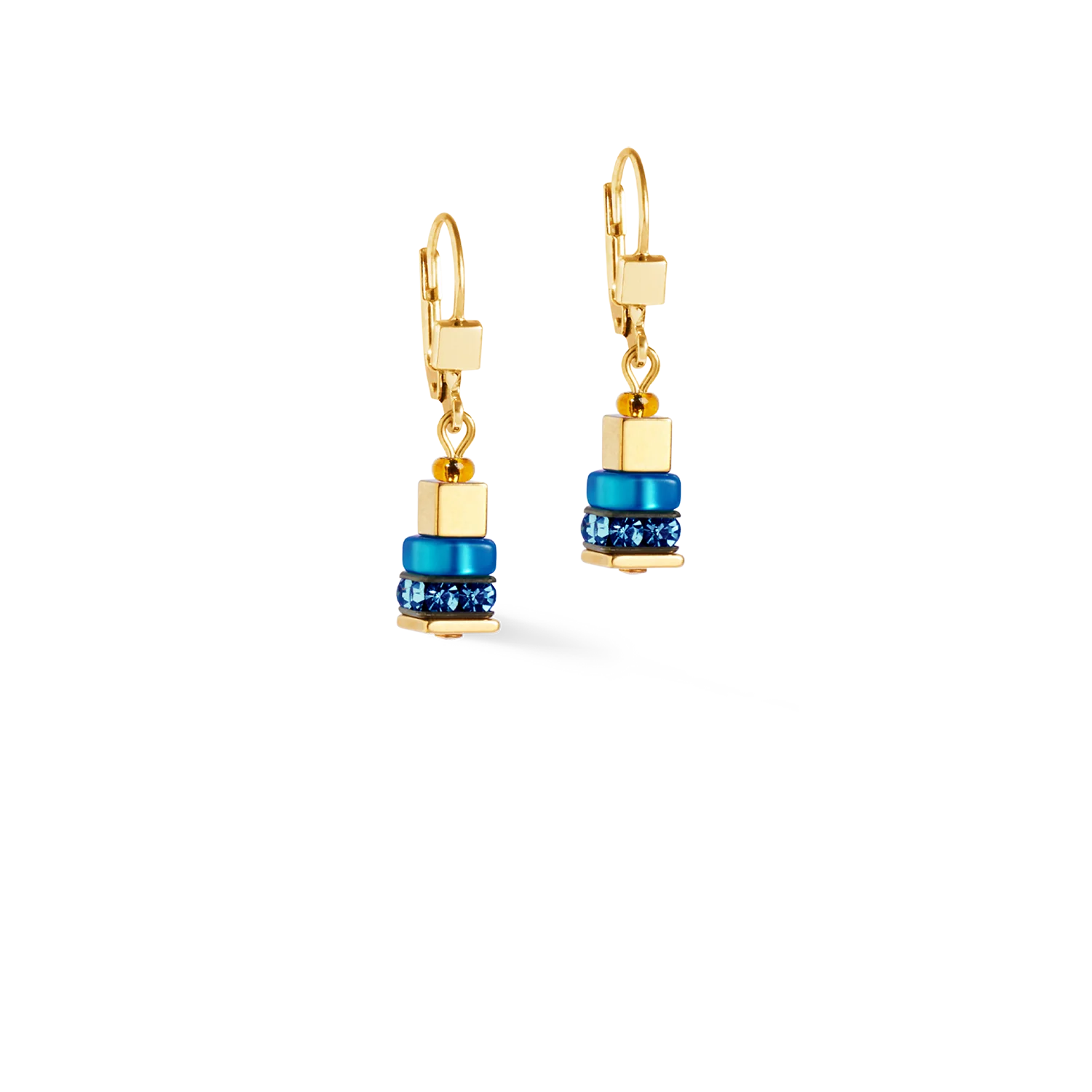 Boucles d'oreilles Autumn Glow Cube multicolore - Image 2