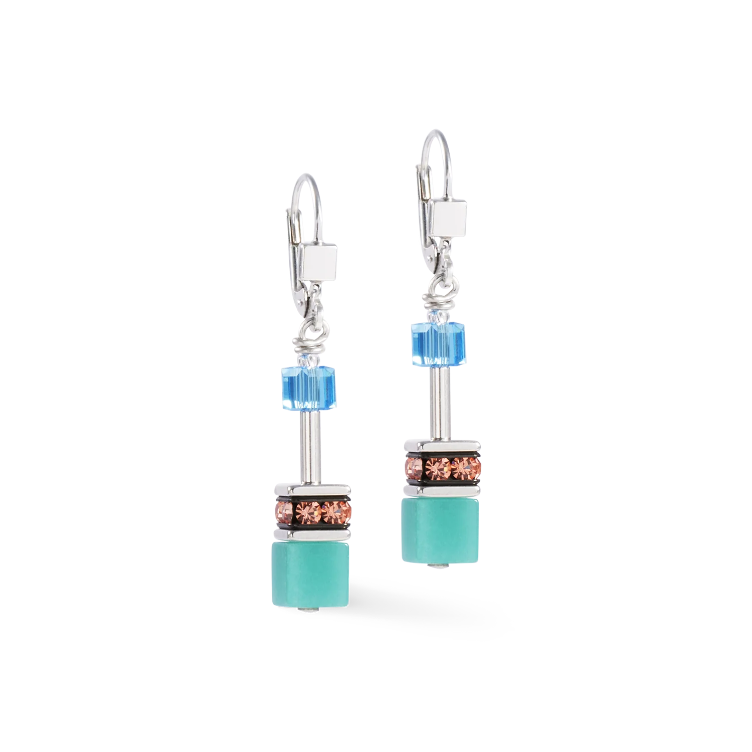 Boucles d'oreilles GeoCUBE® Iconic Magic argent