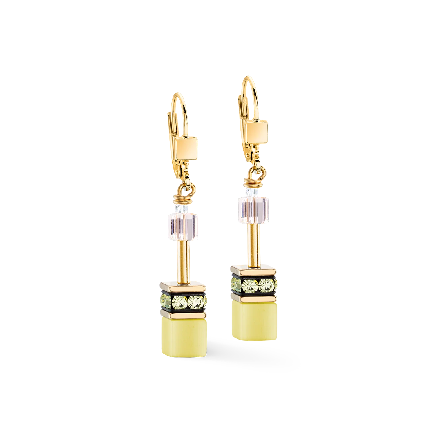 Boucles d'oreilles GeoCUBE® Iconic Olive Blossom - Image 2
