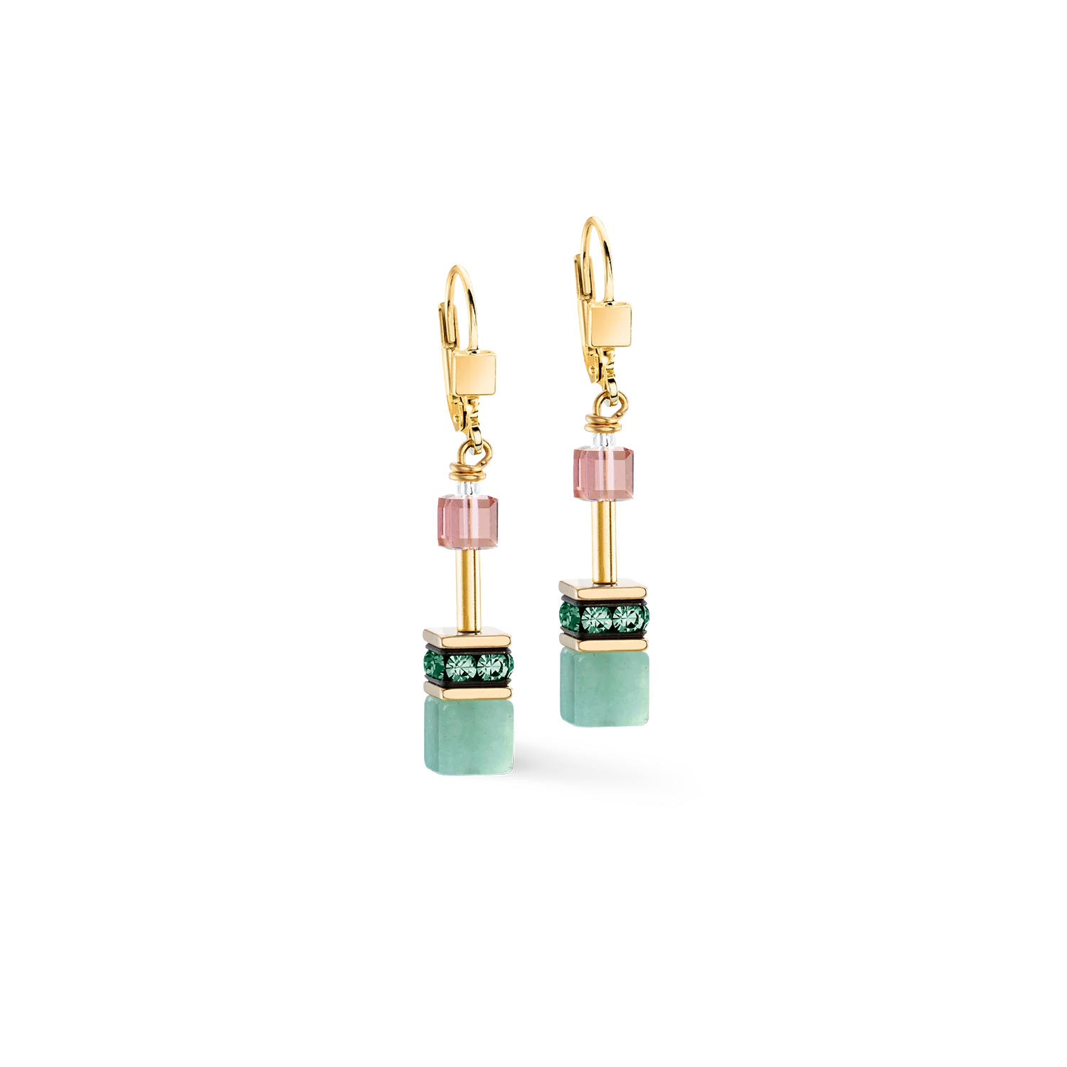 Boucles d'oreilles GeoCUBE® Iconic Precious Art Nouveau