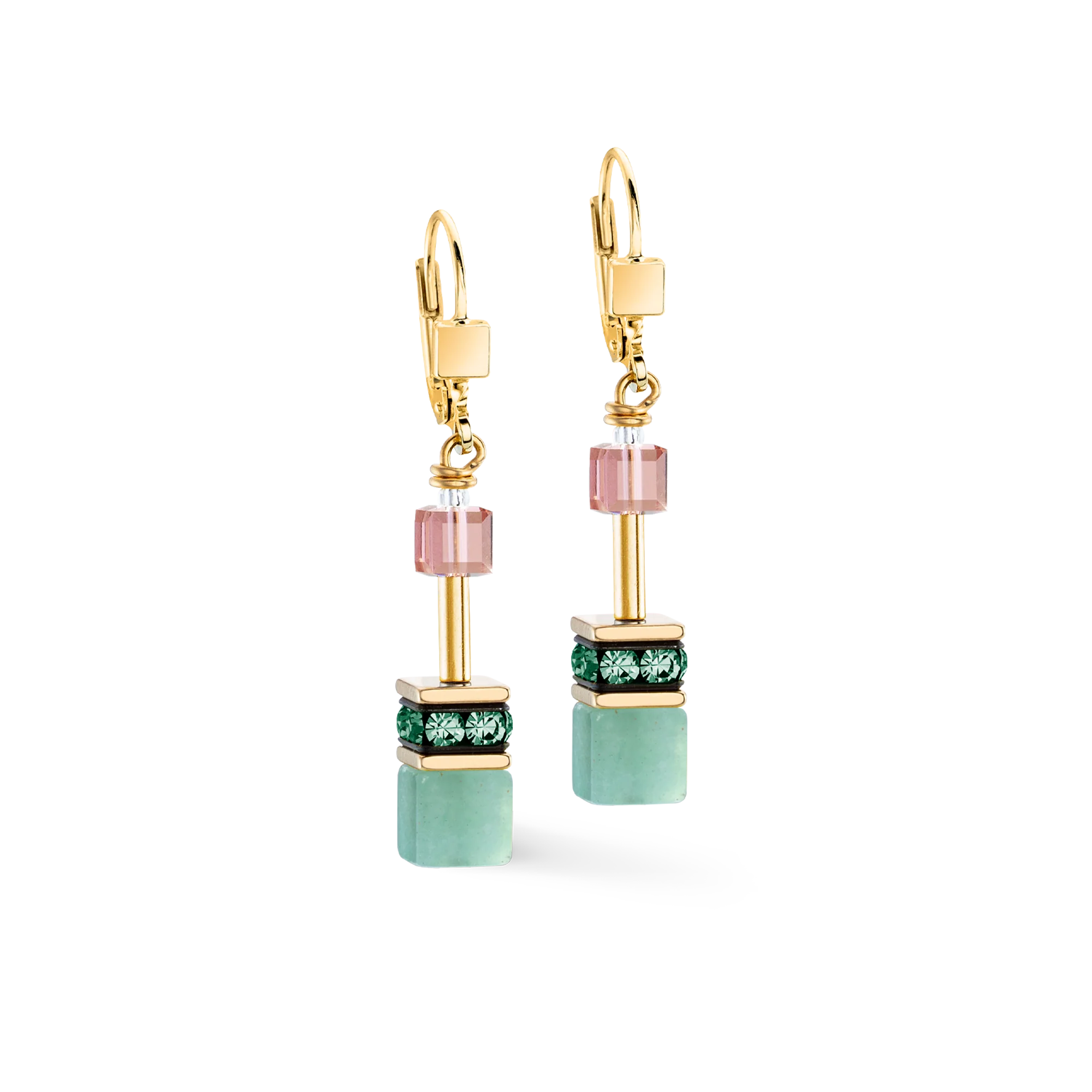 Boucles d'oreilles GeoCUBE® Iconic Precious Art Nouveau - Image 2