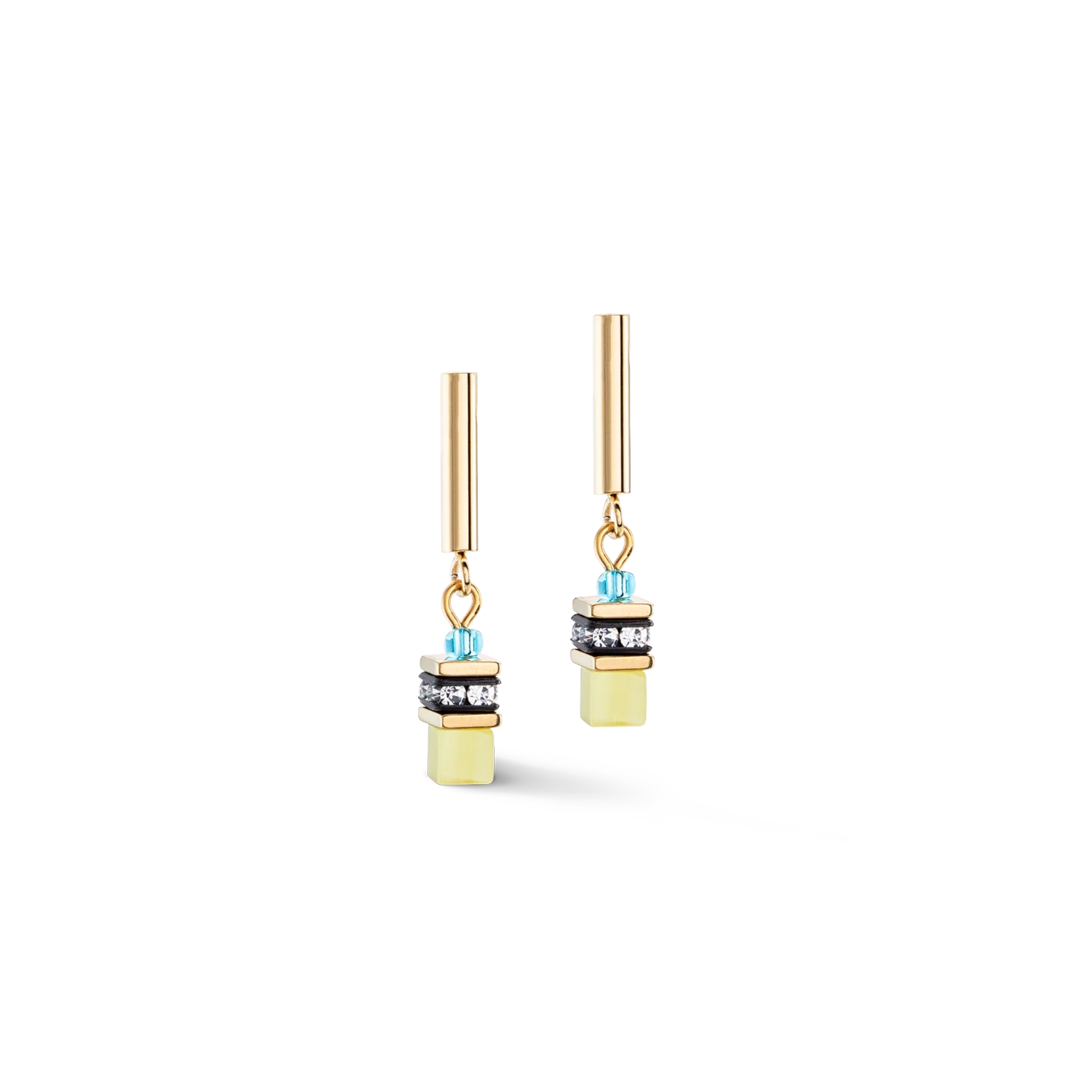 Boucles d'oreilles GeoCUBE® Lite Mini Rainbow