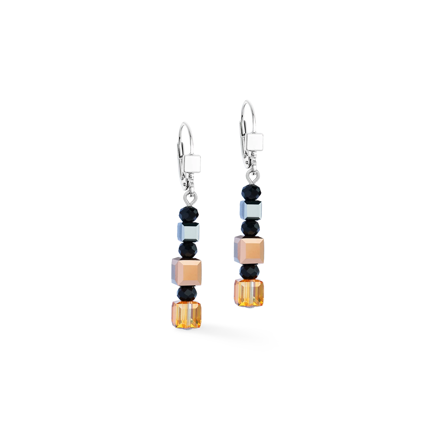 Boucles d'oreilles GeoCUBE® Precious Nature tricolor