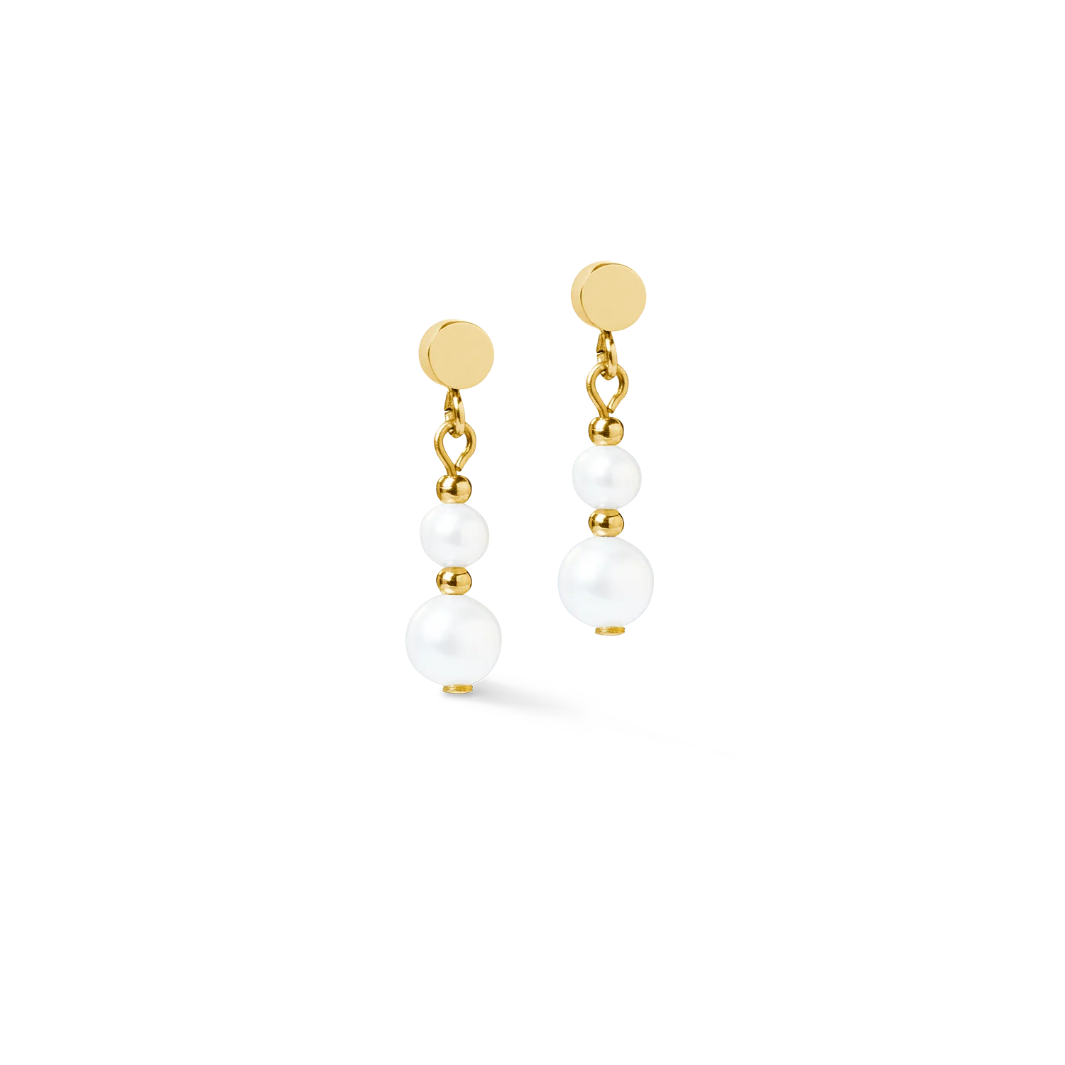 Boucles d'oreilles Pearl Drop or