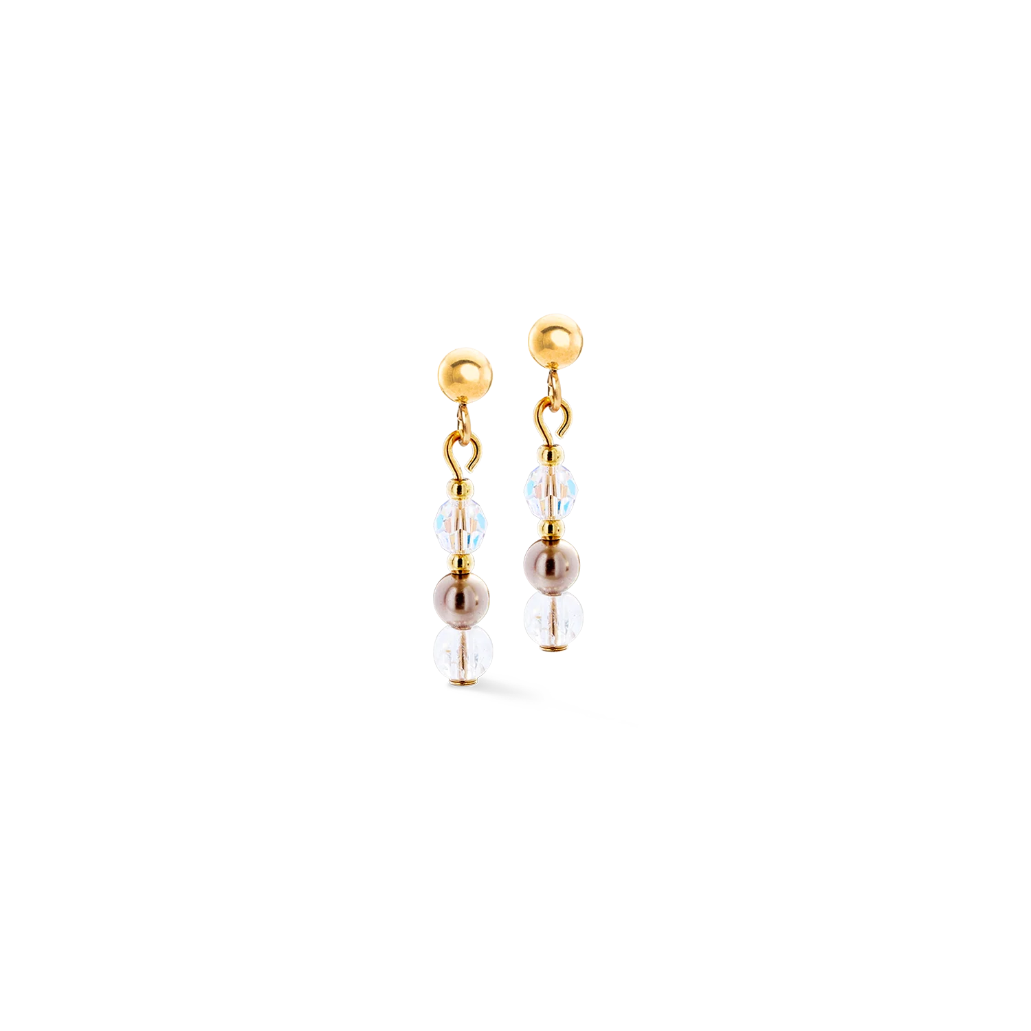 Boucles d'oreilles Princess Rhythm or-blush