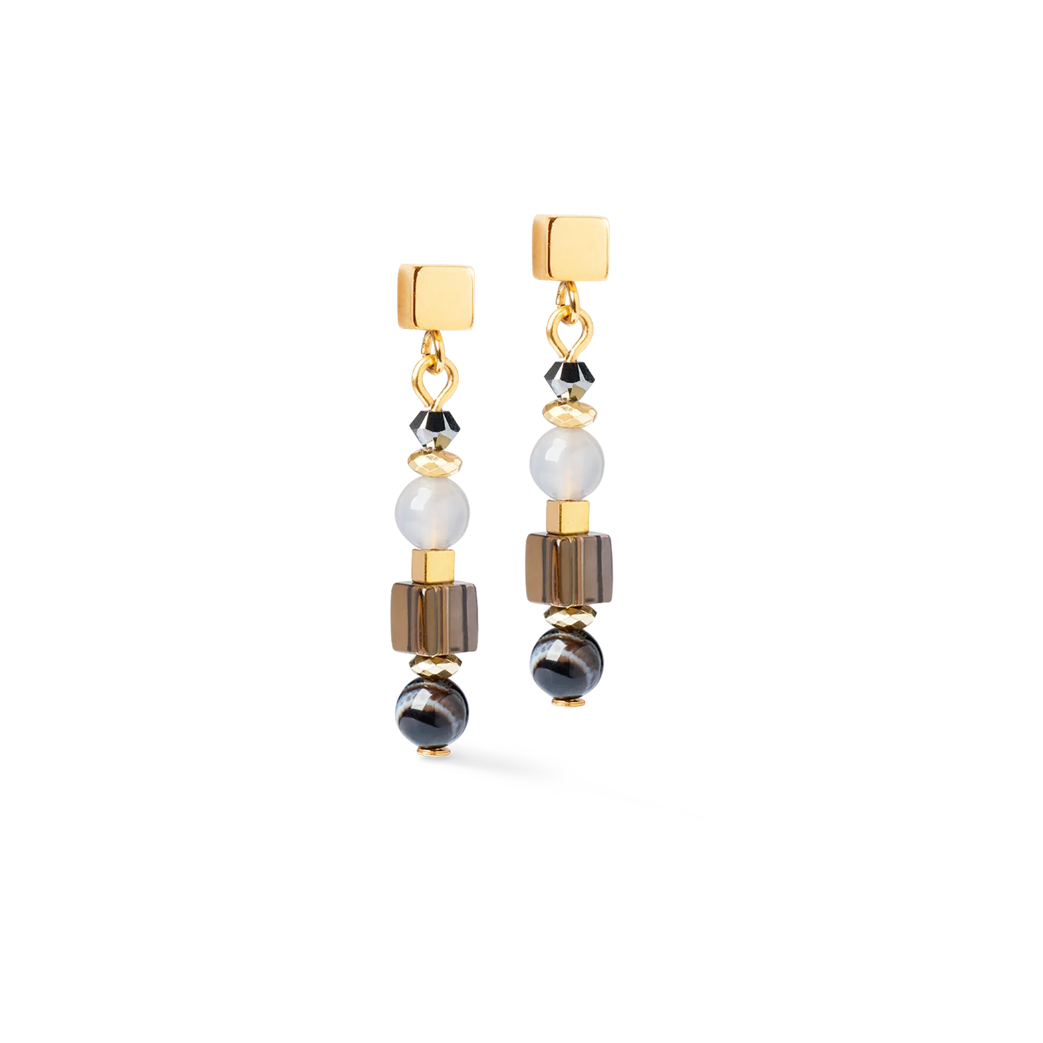 Boucles d'oreilles Shape Mix Spikes Smoky Glow - Image 2