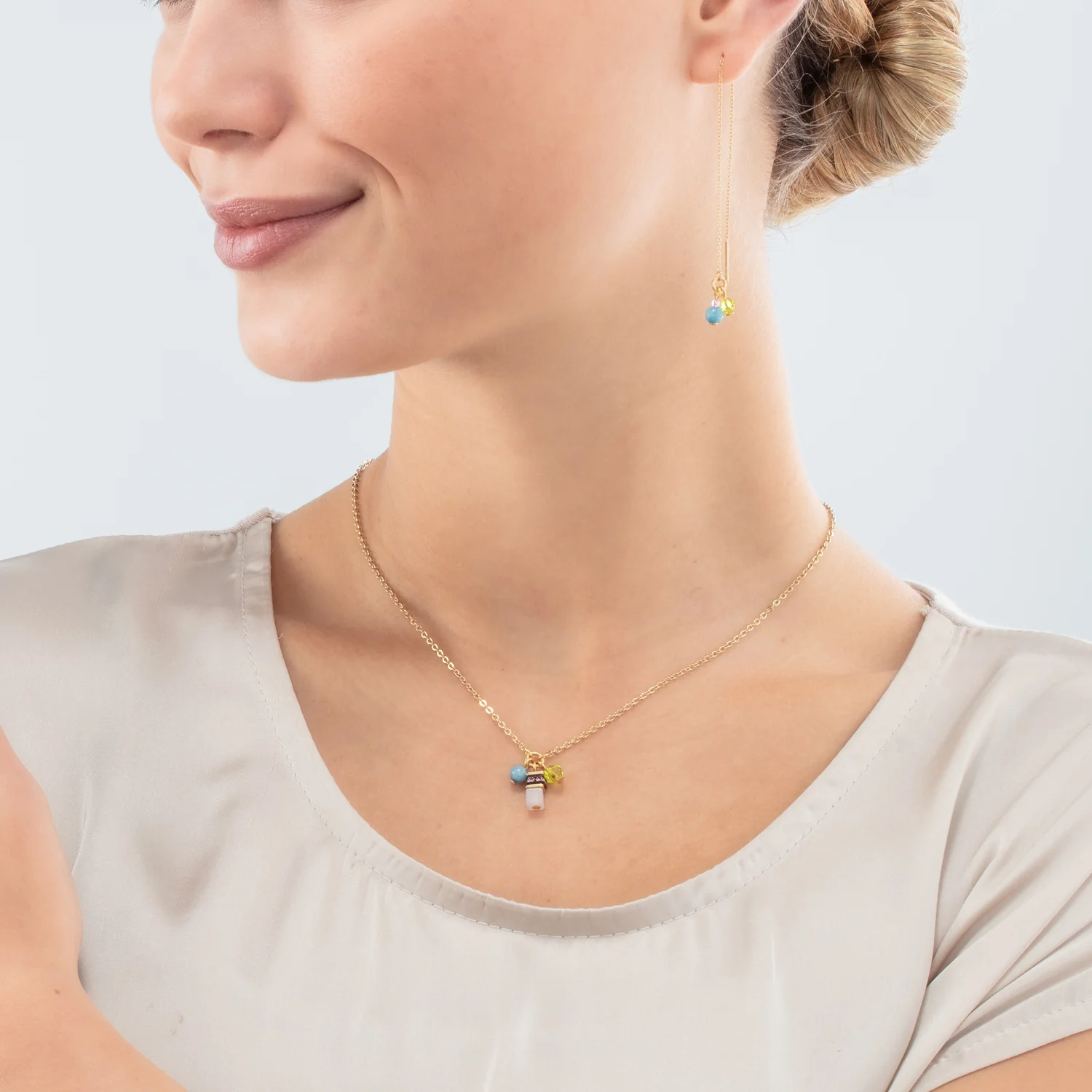 Boucles d'oreilles small Guardian pastel - Image 5