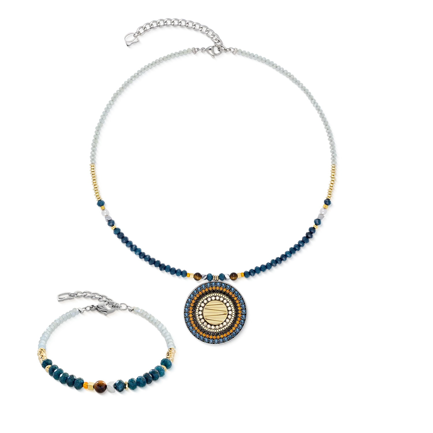 Bracelet Amulette Modern Future Motion bicolore - Image 3