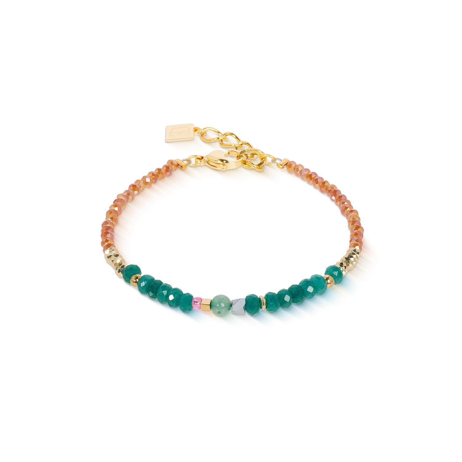 Bracelet Amulette Modern Future or multicolore Boho