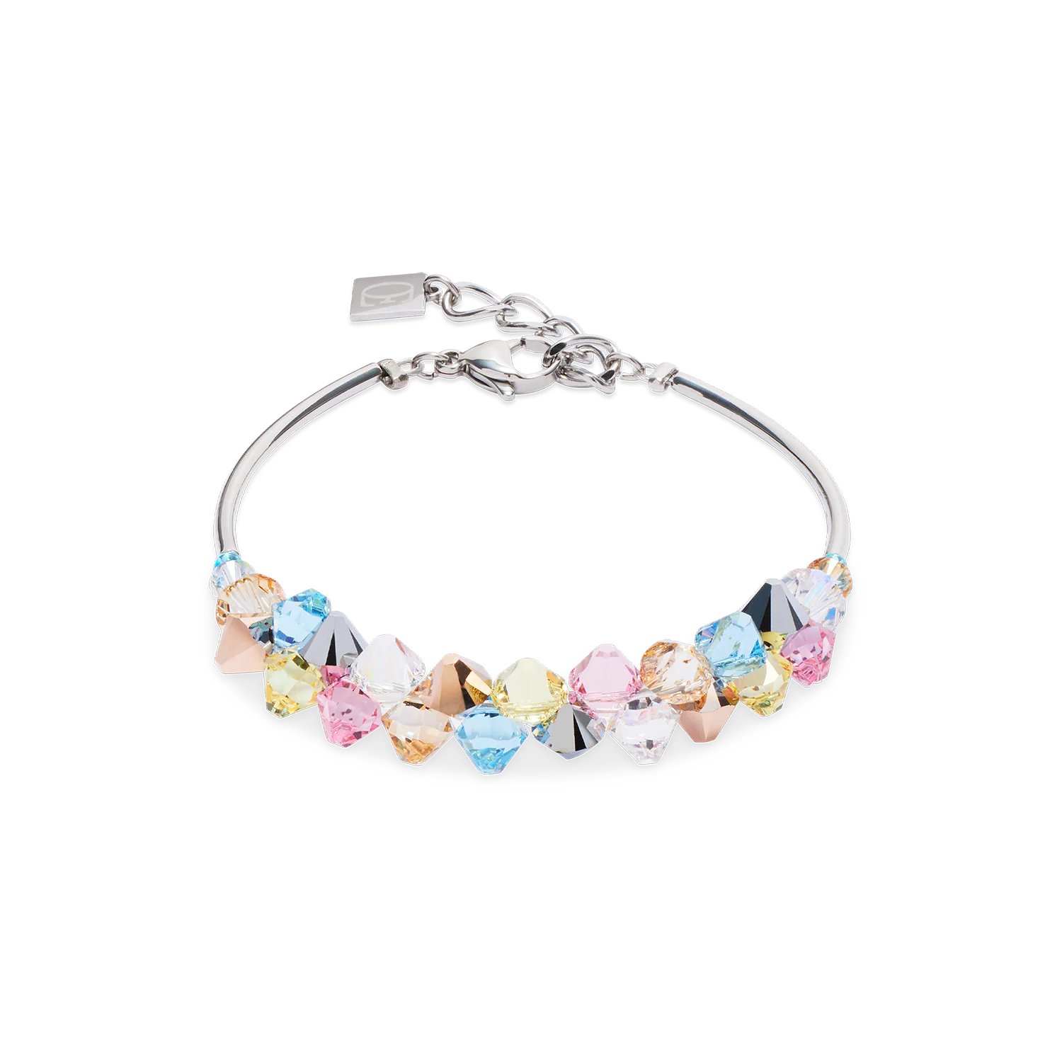 Bracelet Dancing Crystals argent-pastel