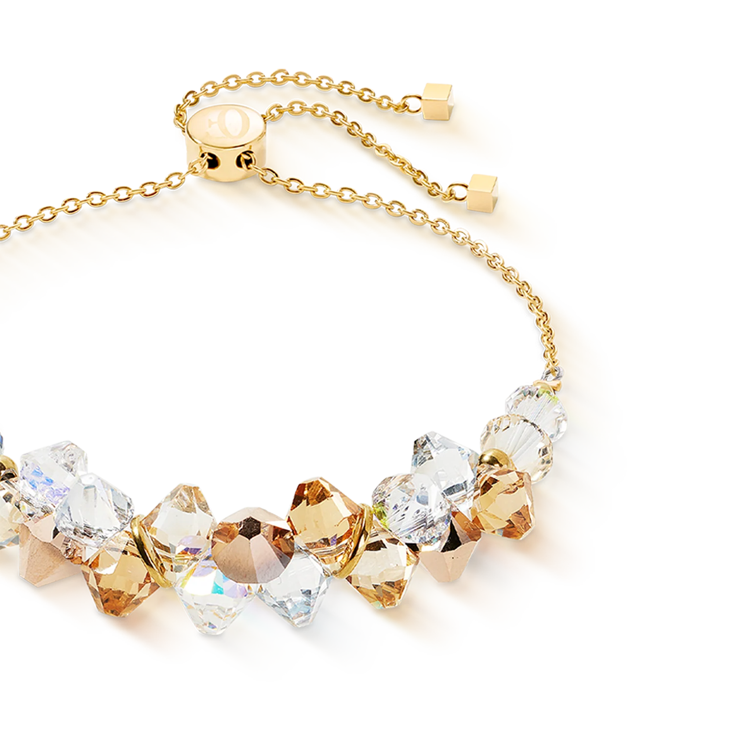 Bracelet Dancing Crystals or-beige - Image 2