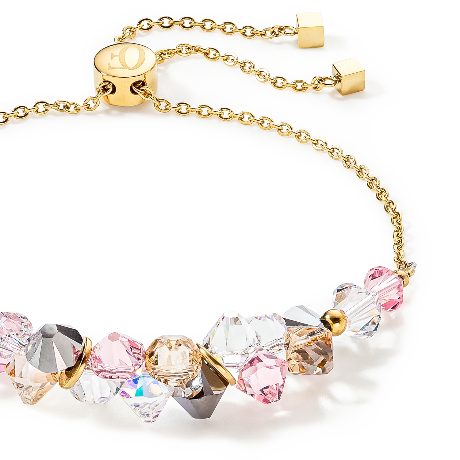 Bracelet Dancing Crystals or rose clair - Image 2