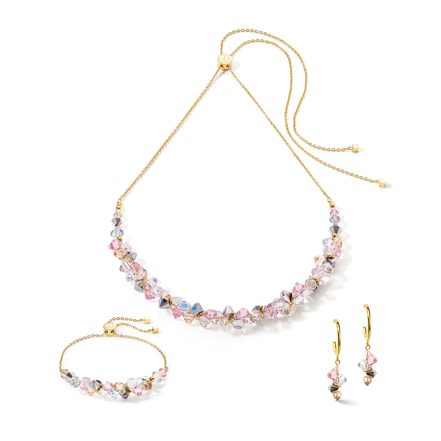 Bracelet Dancing Crystals or rose clair - Image 3