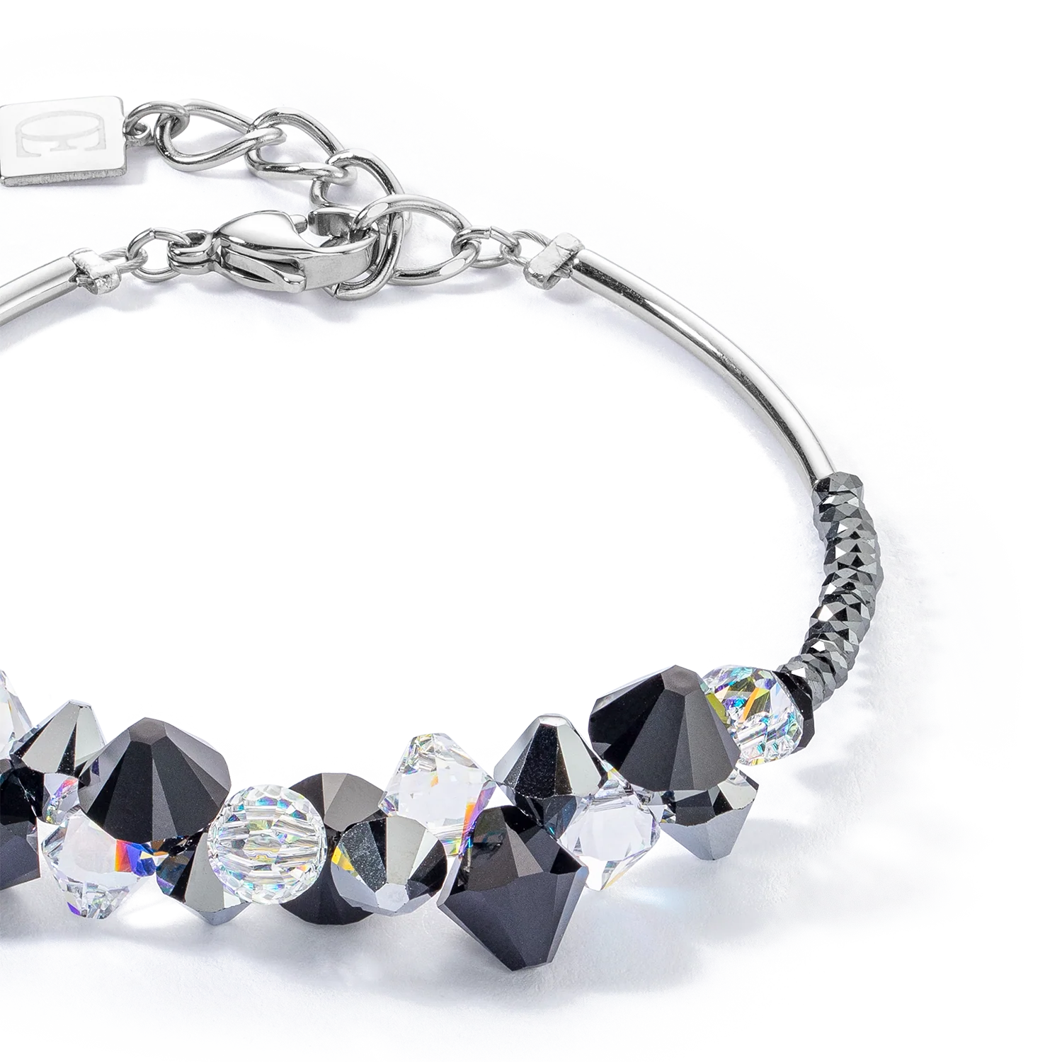 Bracelet Dancing Crystals Update argent-noir - Image 2
