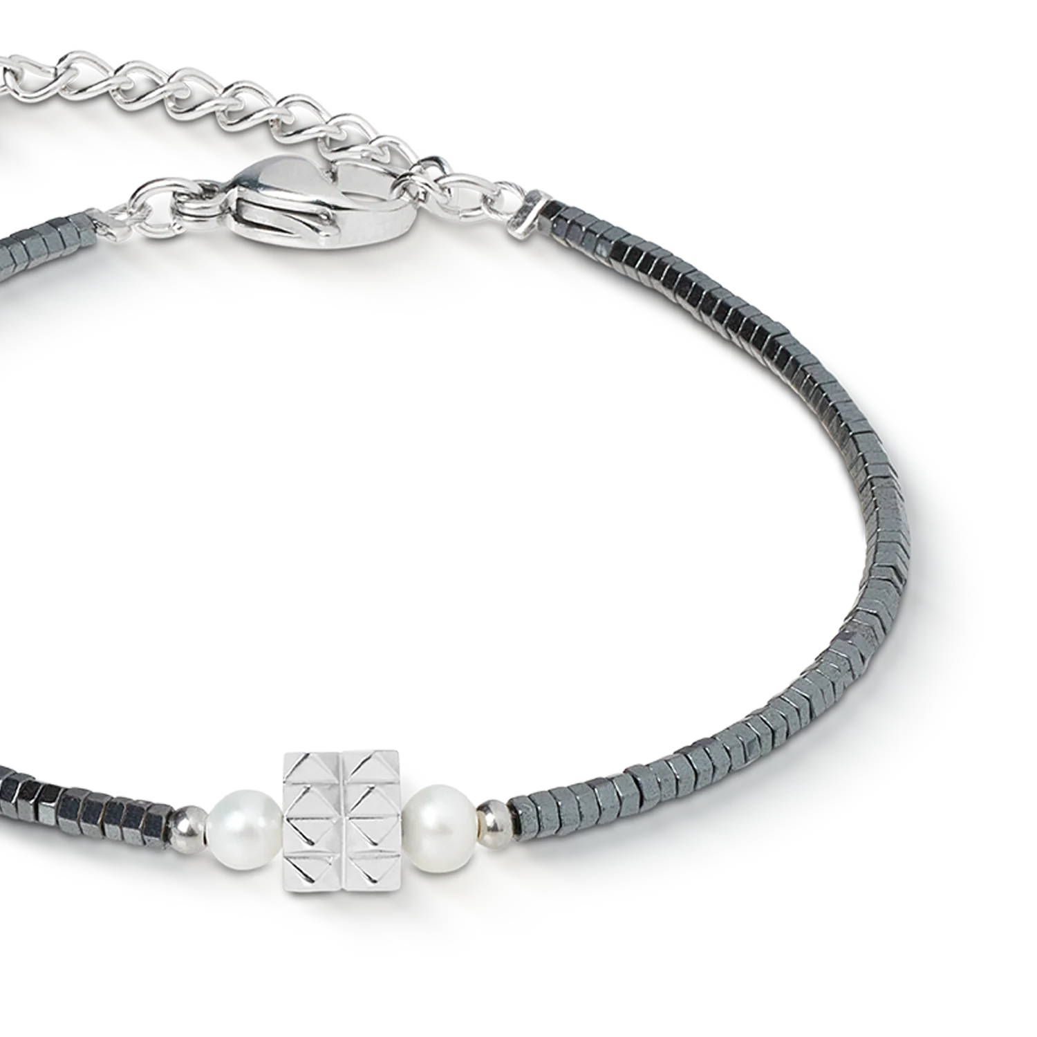 Bracelet Edge & Grace anthracite-argent - Image 2