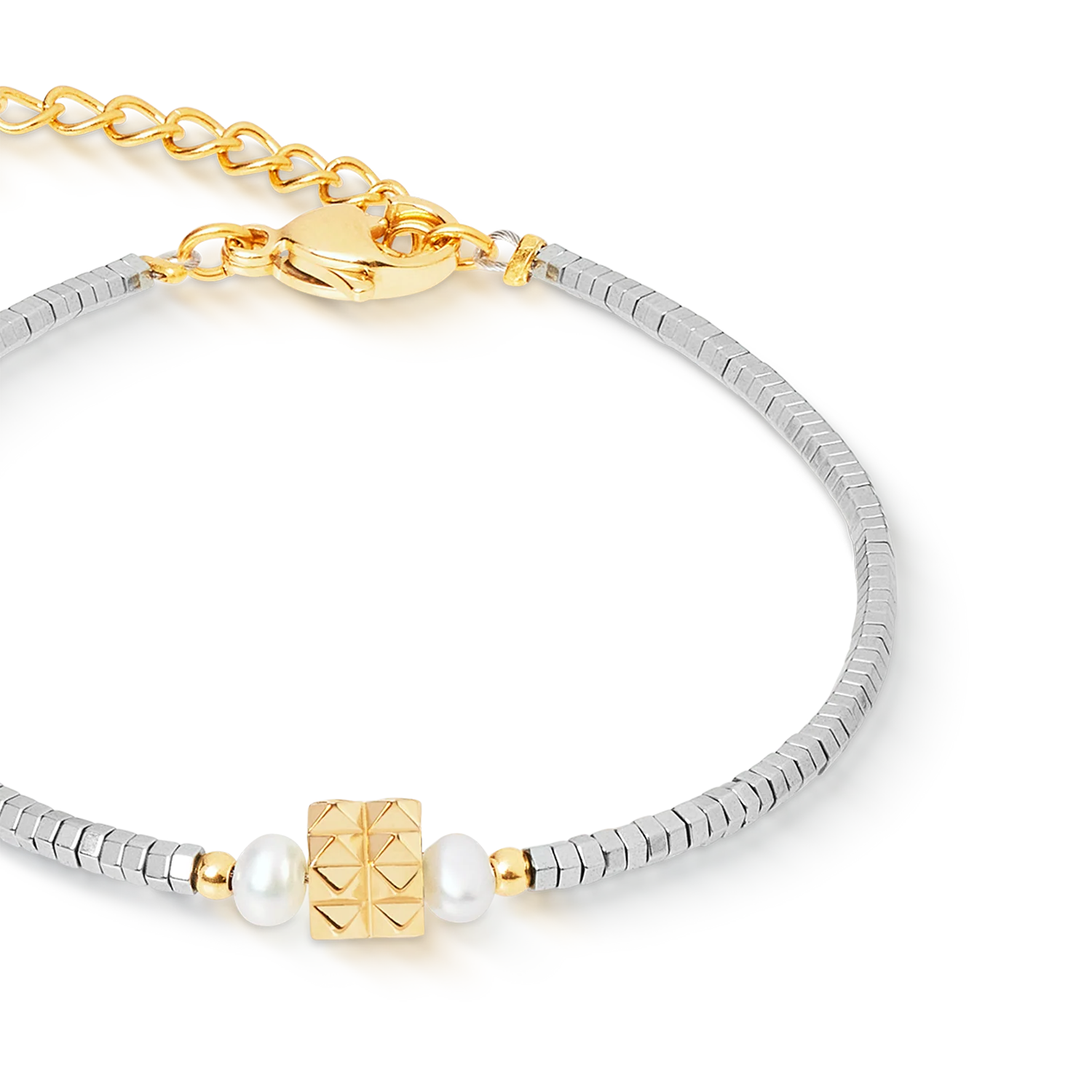 Bracelet Edge & Grace argent-or - Image 2