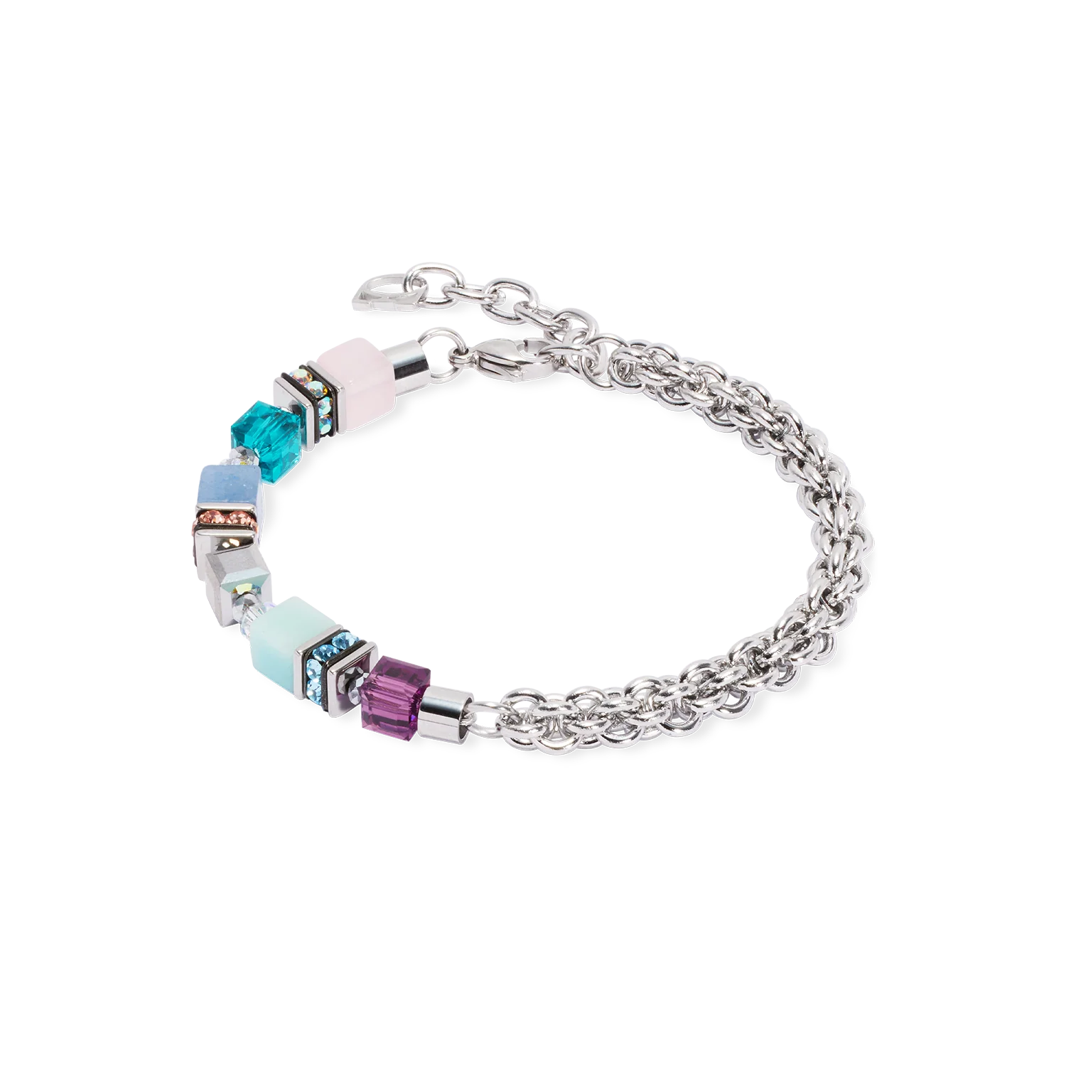 Bracelet GeoCUBE® Fusion Summer argent-couture