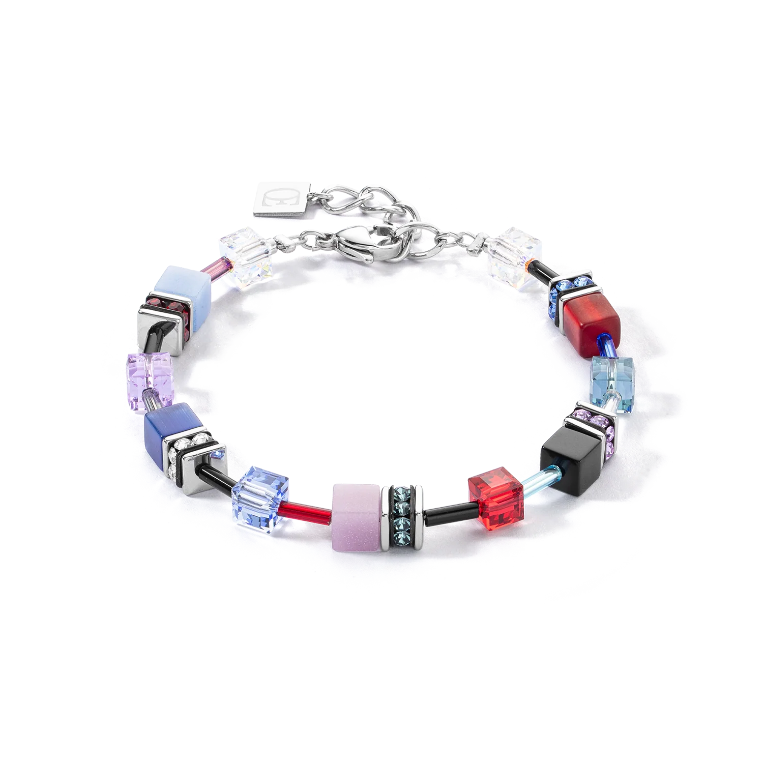 Bracelet GeoCUBE® Iconic argent-royal