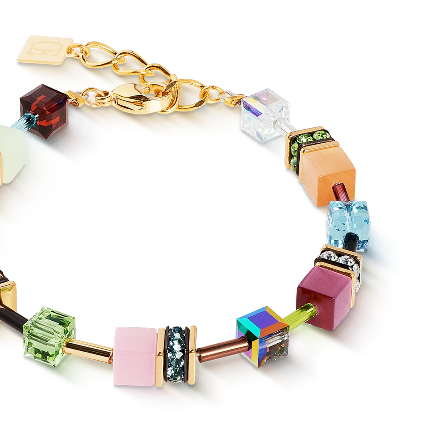 Bracelet GeoCUBE® Iconic Art Nouveau or - Image 2