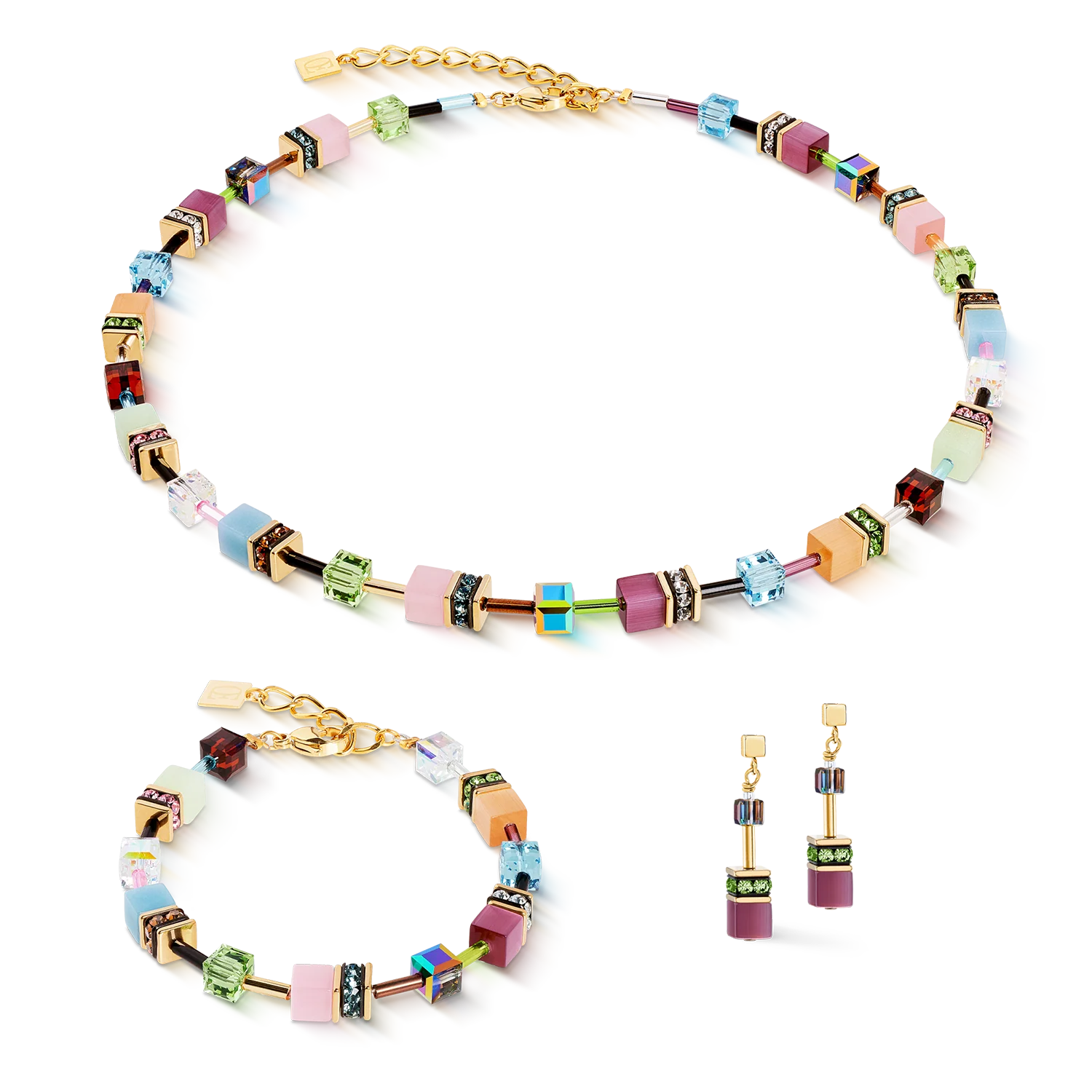 Bracelet GeoCUBE® Iconic Art Nouveau or - Image 3