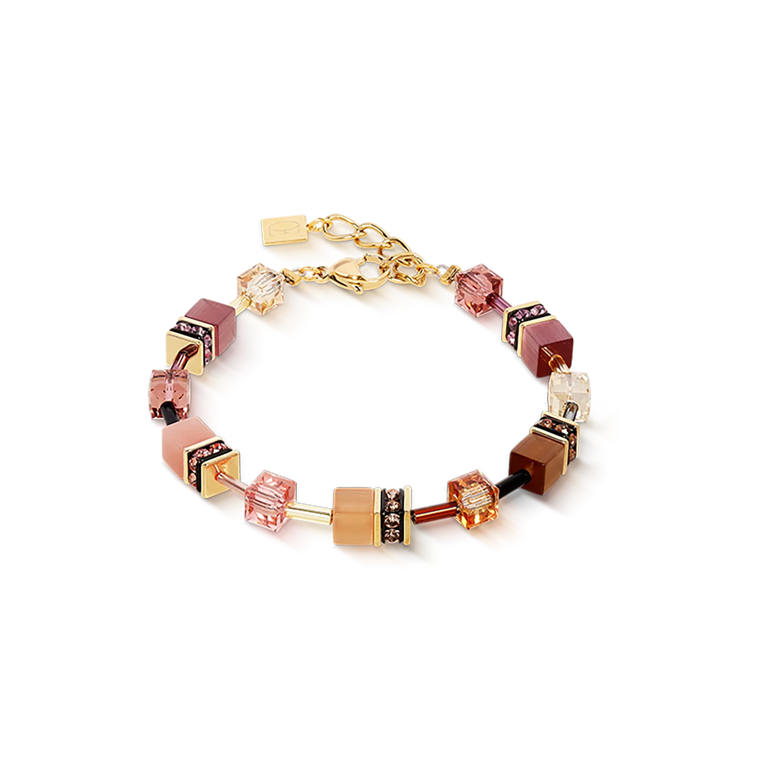 Bracelet GeoCUBE® Iconic golden Blush