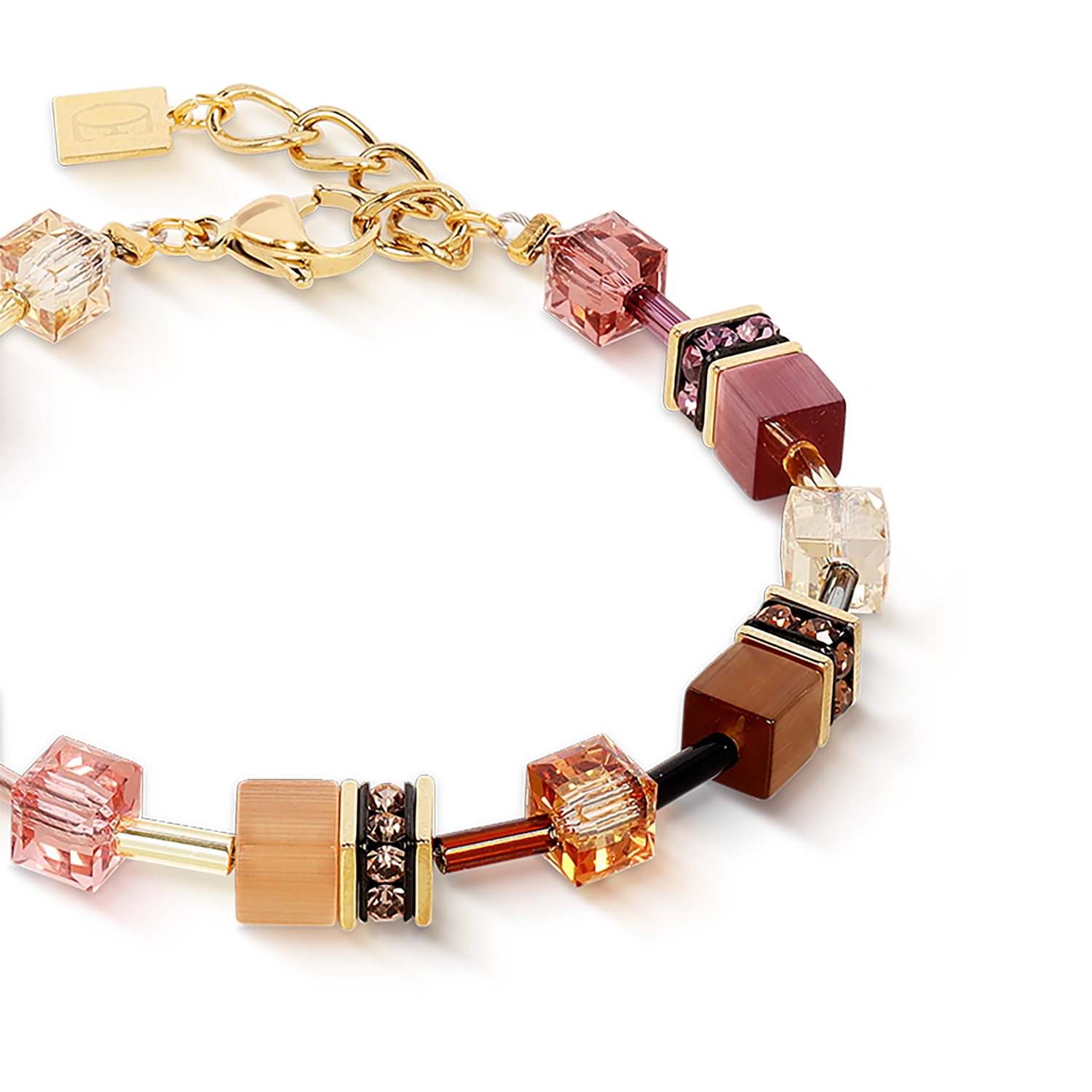Bracelet GeoCUBE® Iconic golden Blush - Image 2
