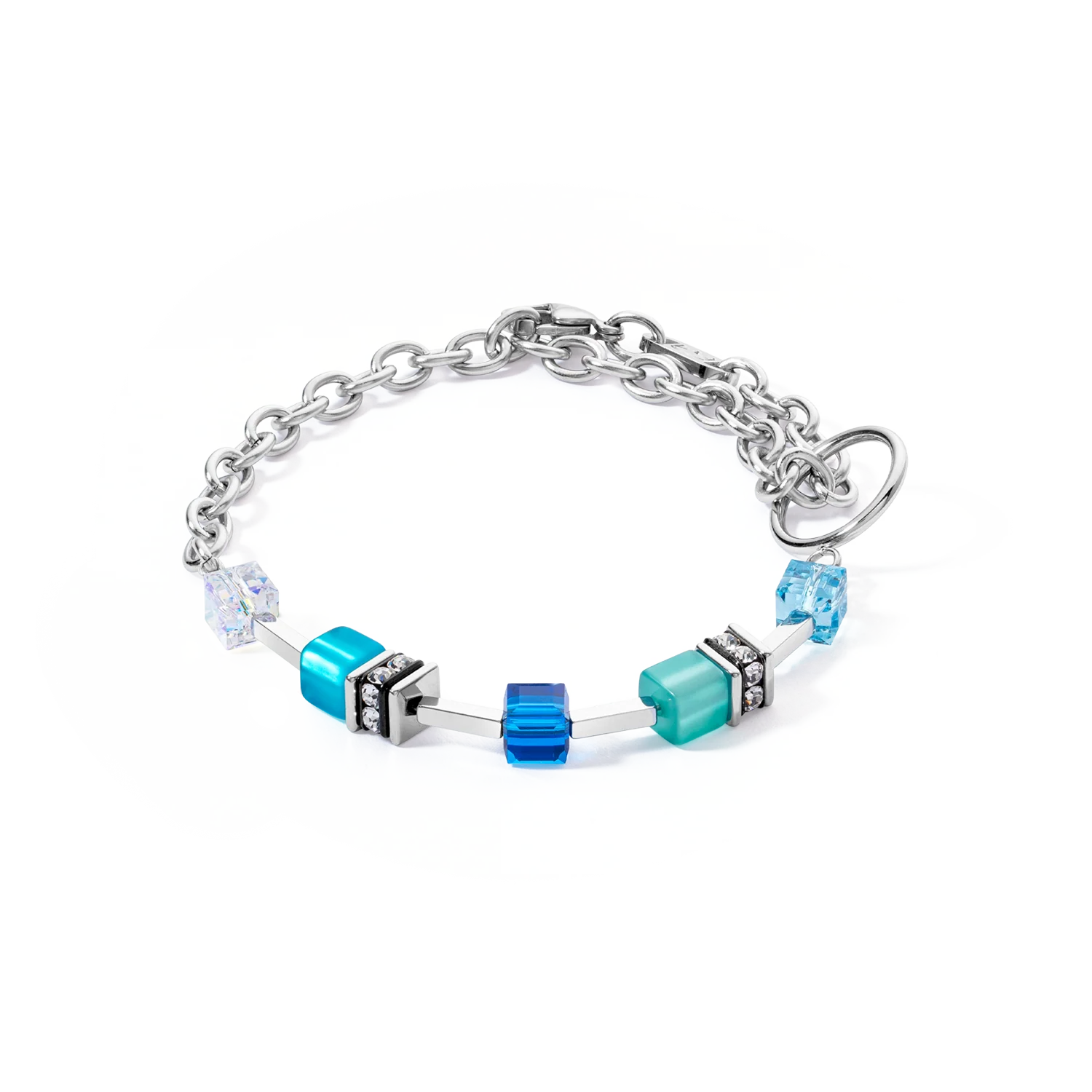 Bracelet GeoCUBE® Iconic Layer Chain Ocean Vibes