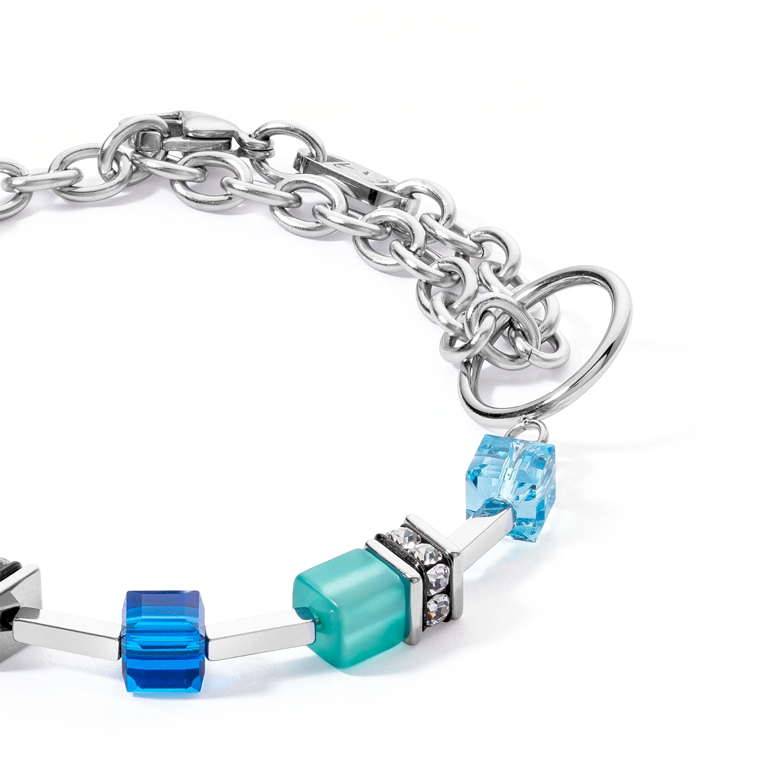 Bracelet GeoCUBE® Iconic Layer Chain Ocean Vibes - Image 2