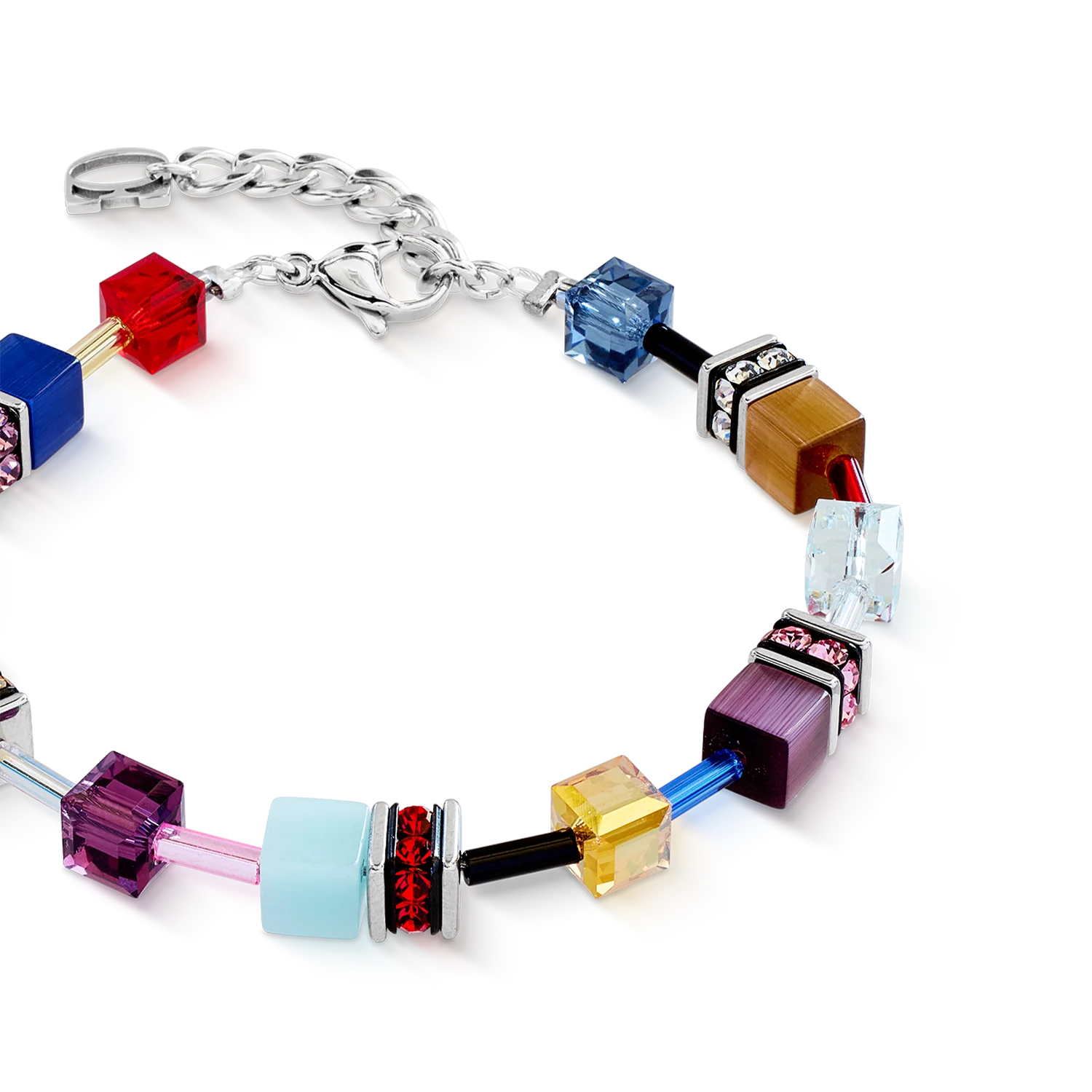 Bracelet GeoCUBE® Iconic Love Energy argent - Image 3