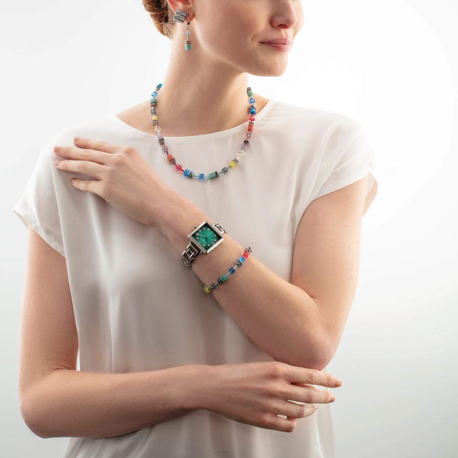 Bracelet GeoCUBE® Iconic Magic argent - Image 4