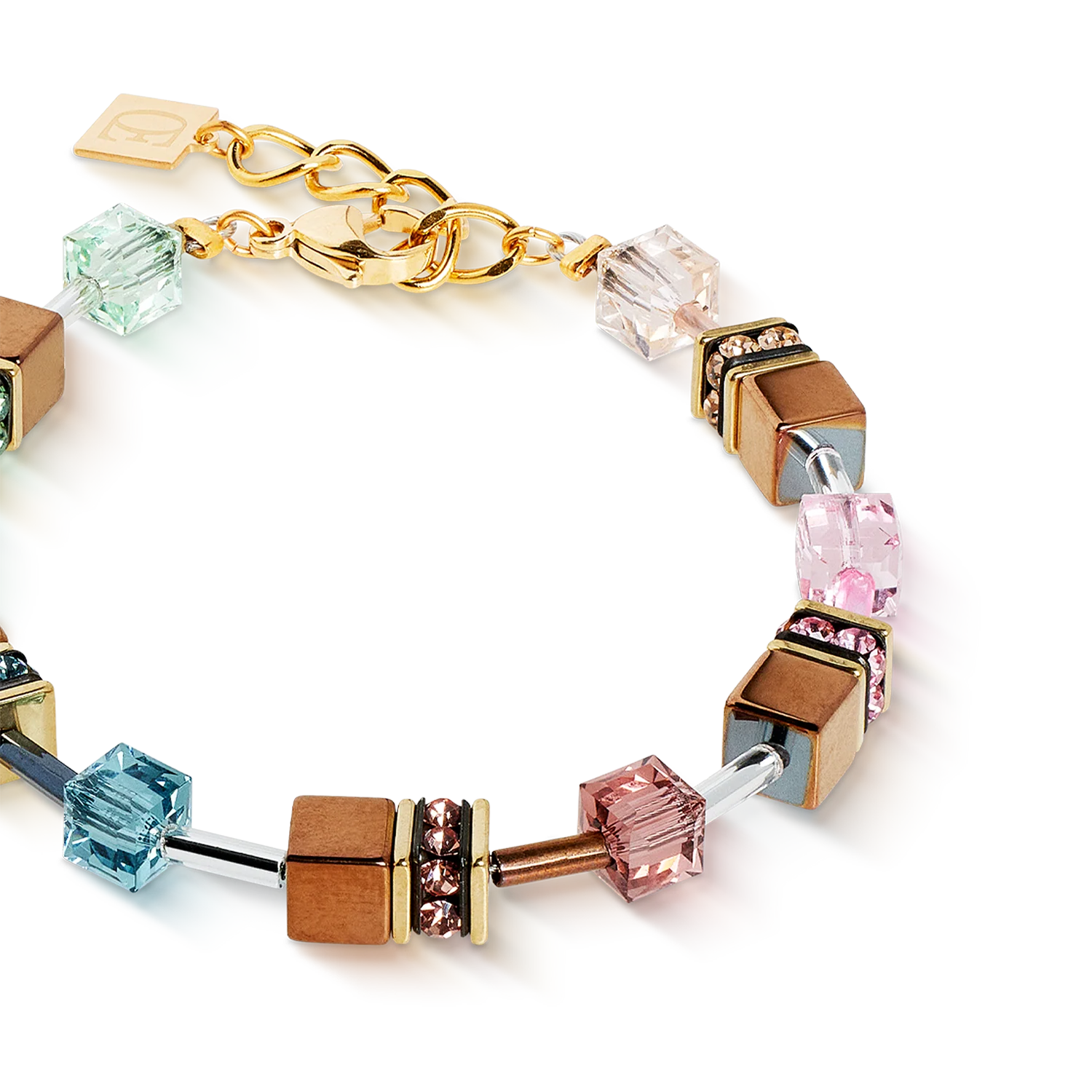 Bracelet GeoCUBE® Iconic Metallic Art Nouveau or - Image 2