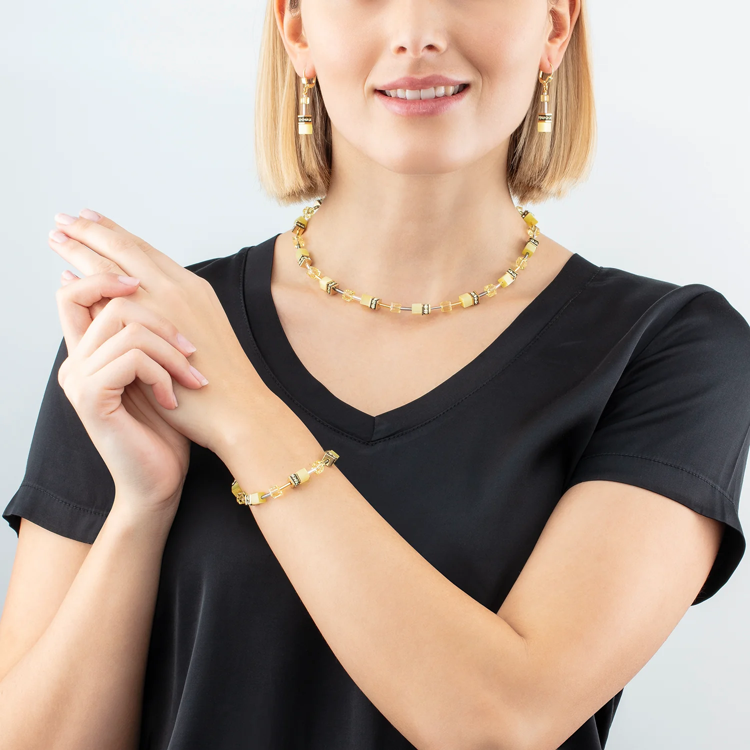 Bracelet GeoCUBE® Iconic Mono Or jaune - Image 4