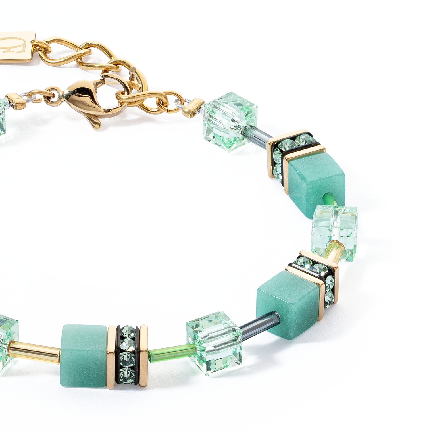 Bracelet GeoCUBE® Iconic Mono Or vert - Image 2