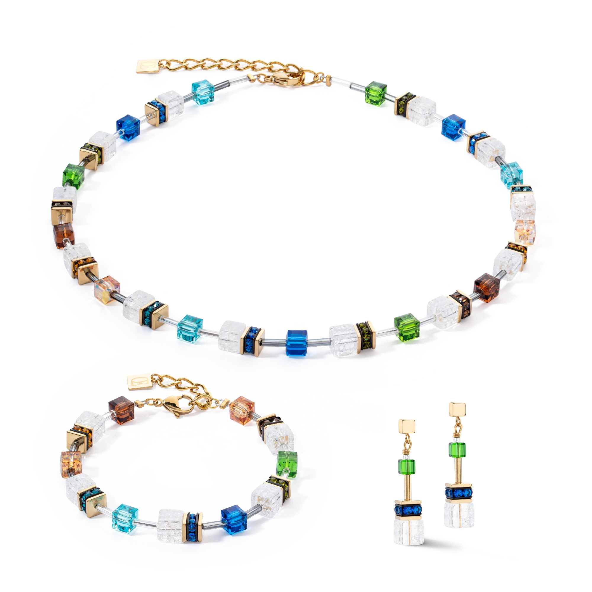 Bracelet GeoCUBE® Iconic Nature multicolore or - Image 3