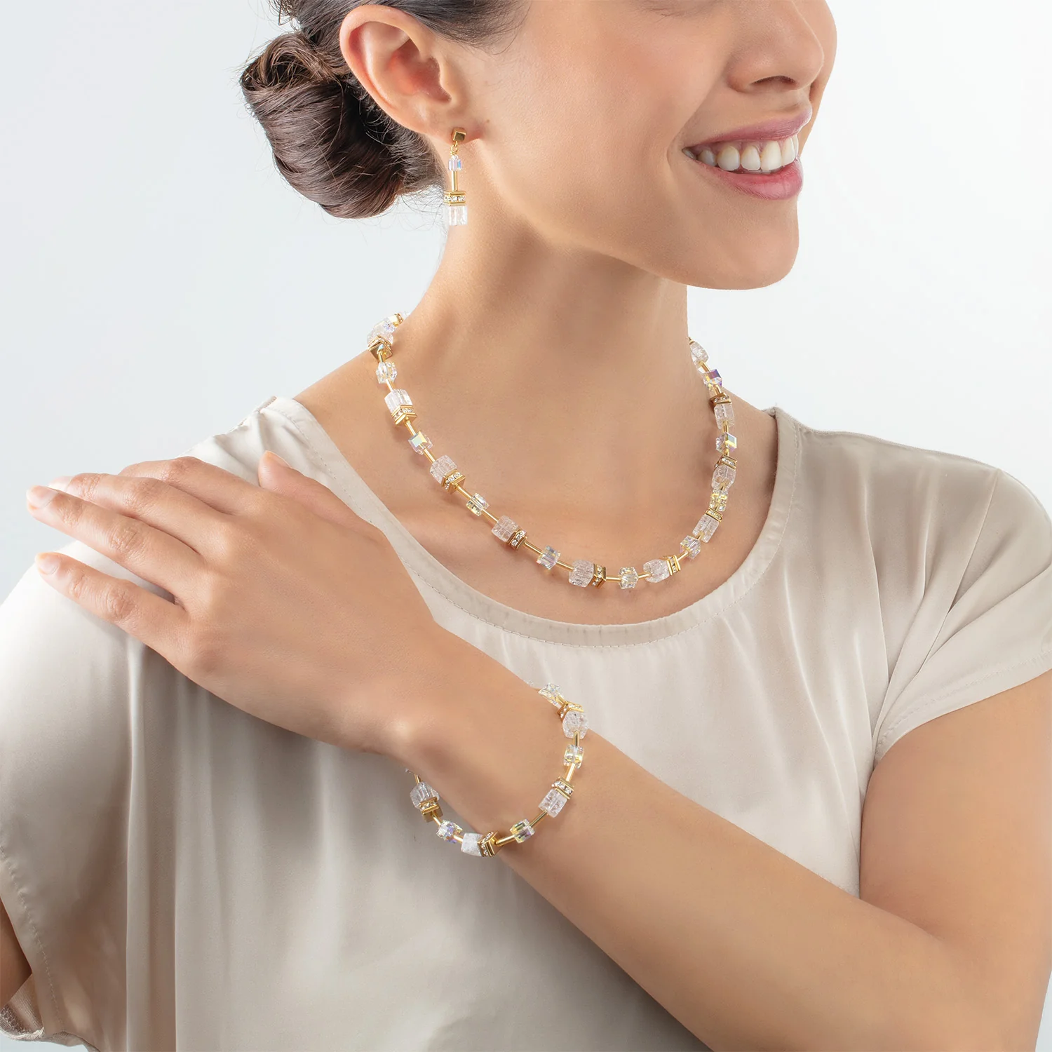 Bracelet GeoCUBE® Iconic Nature or blanc - Image 4