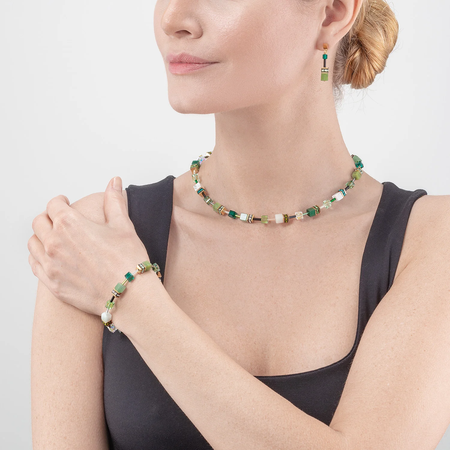 Bracelet GeoCUBE® Iconic Precious vert - Image 4