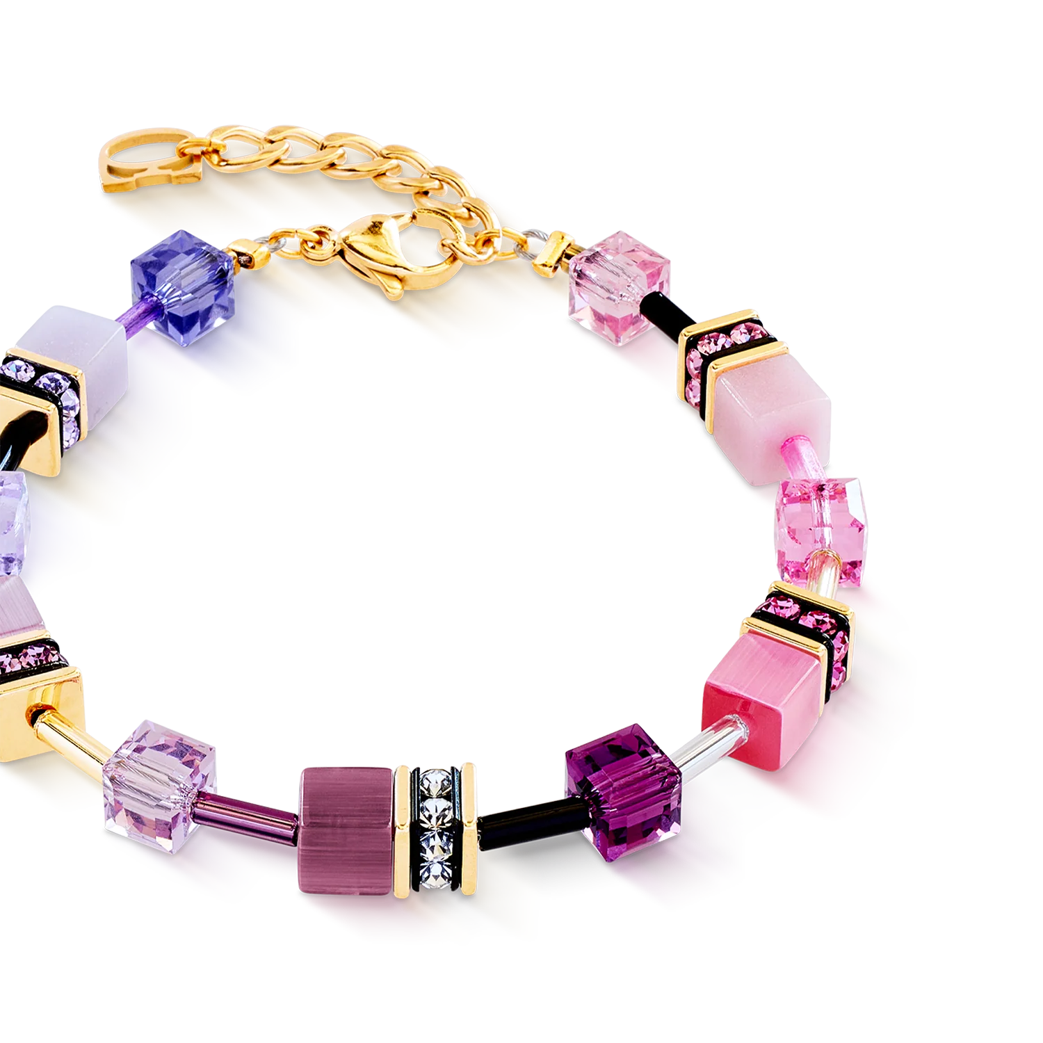Bracelet GeoCUBE® Iconic rose lilas - Image 2