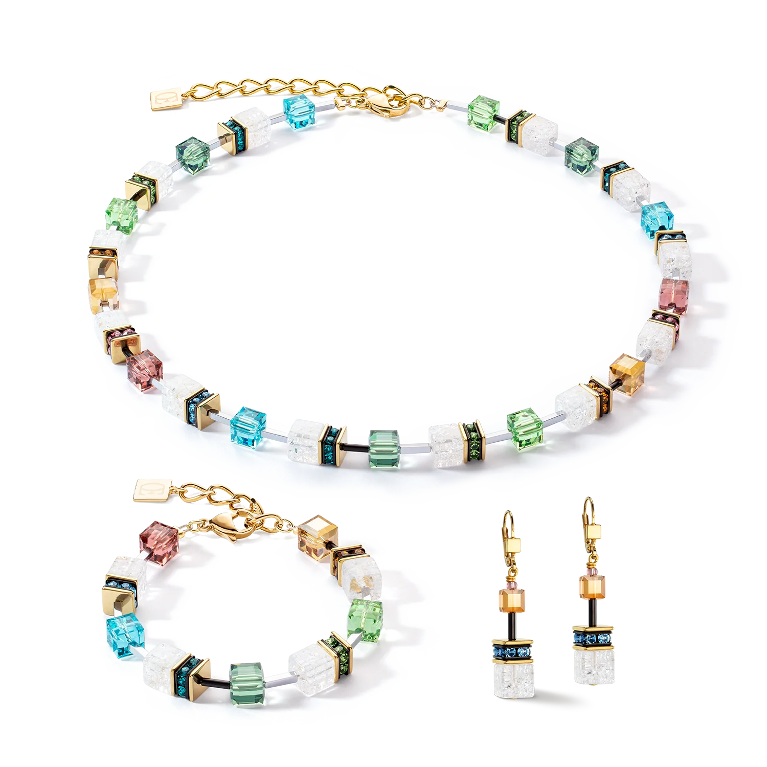 Bracelet GeoCUBE® Iconic Statement Precious multicolore - Image 3