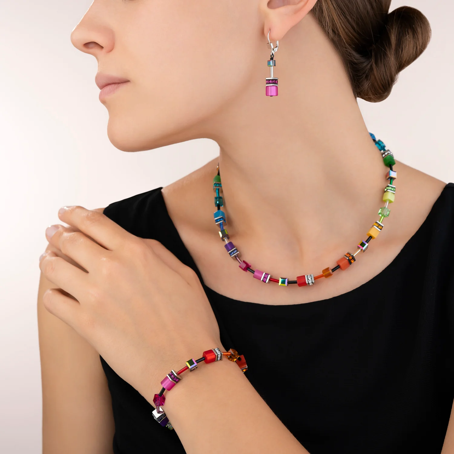 Bracelet GeoCUBE® multicolore rainbow - Image 4