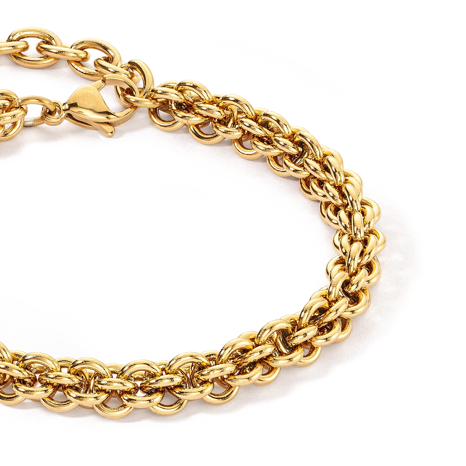 Bracelet Mesh Chain or - Image 2