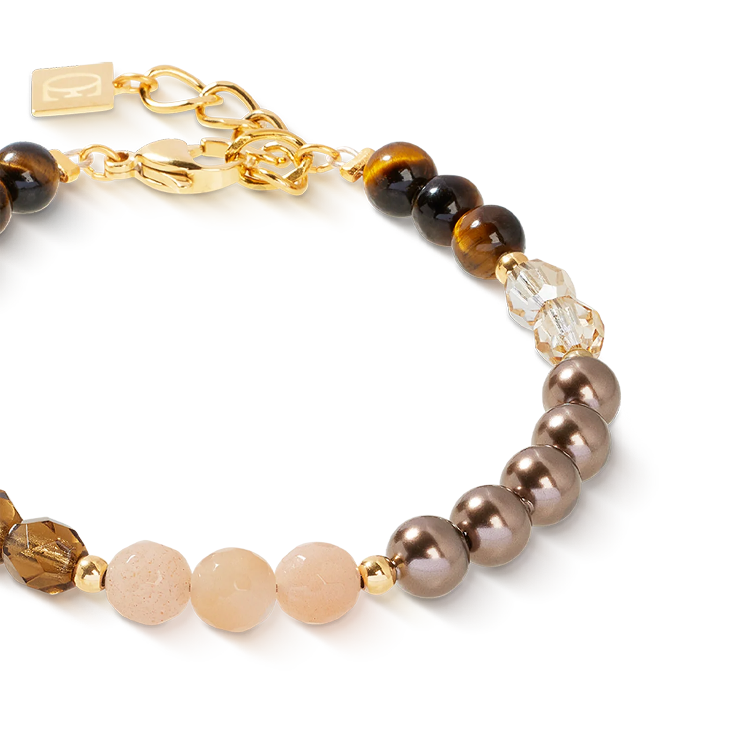 Bracelet Precious Elysia or-marron - Image 2