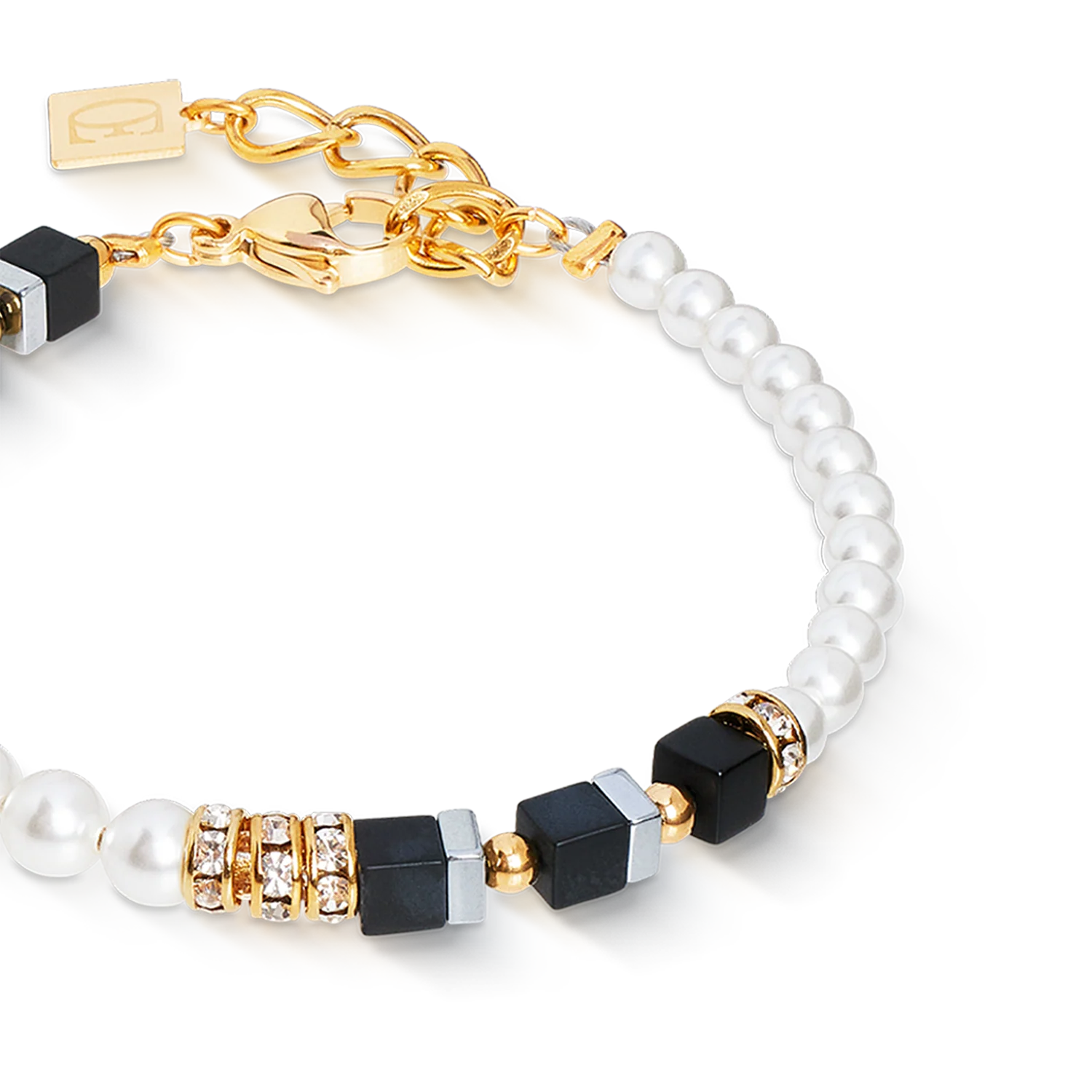 Bracelet Precious Fusion Offset black-pearl - Image 2