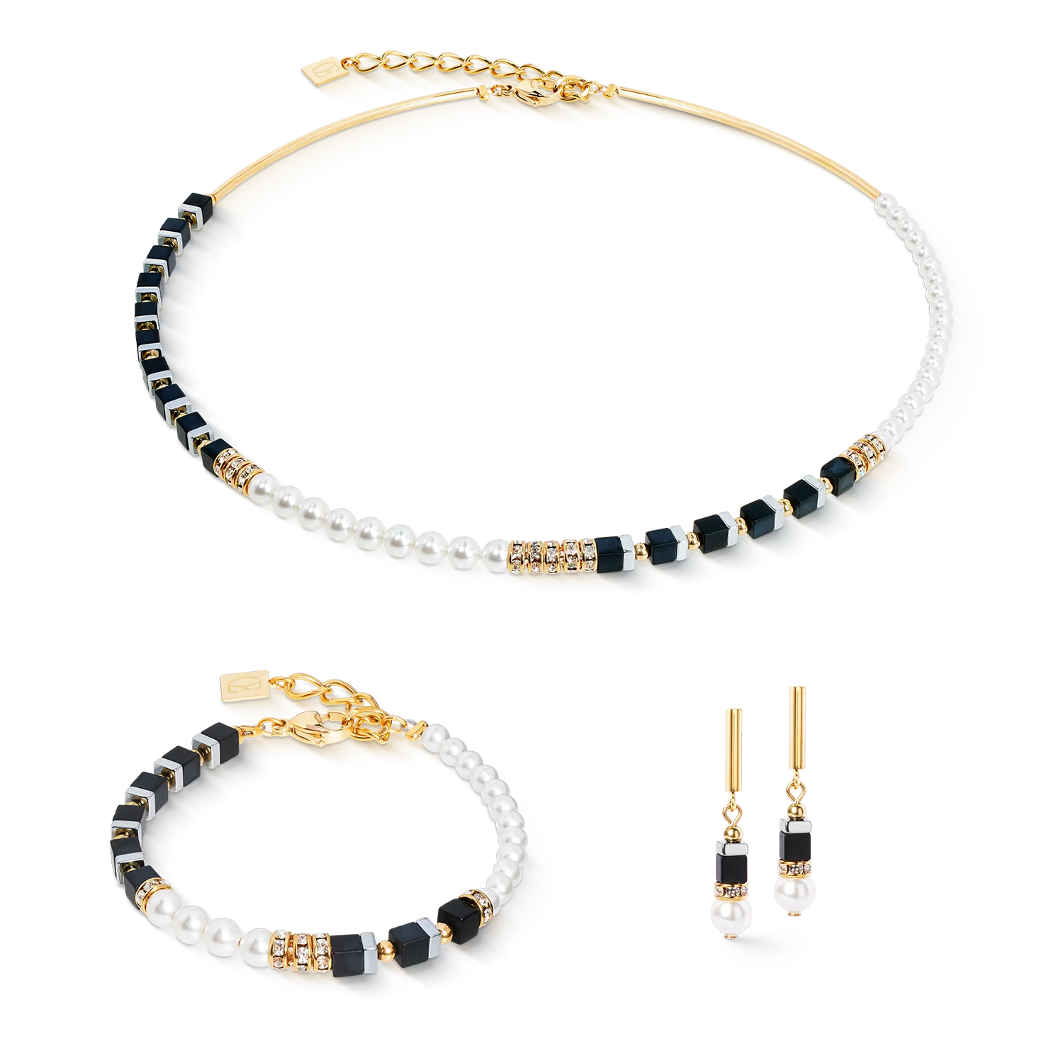 Bracelet Precious Fusion Offset black-pearl - Image 3